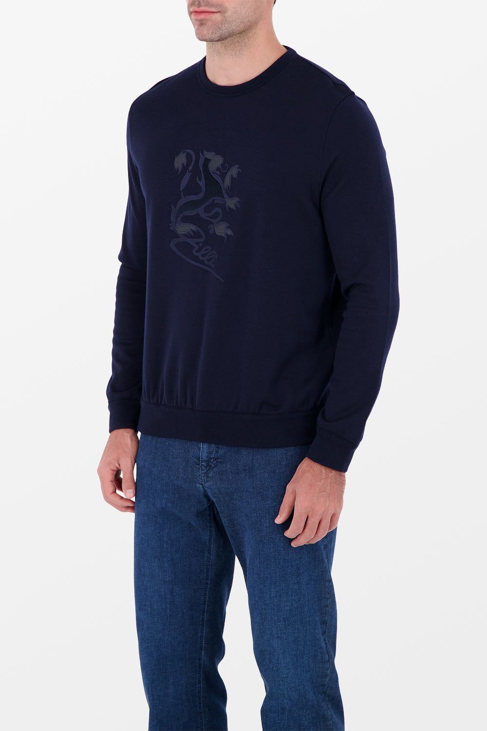 Zilli Navy Sweatshirt