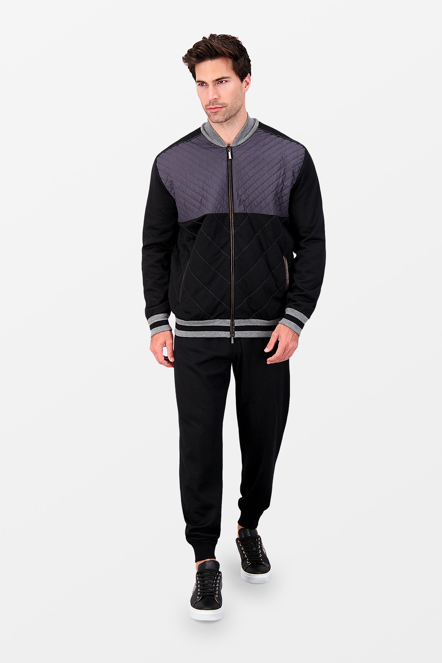 Zilli Black Jogging Tracksuit