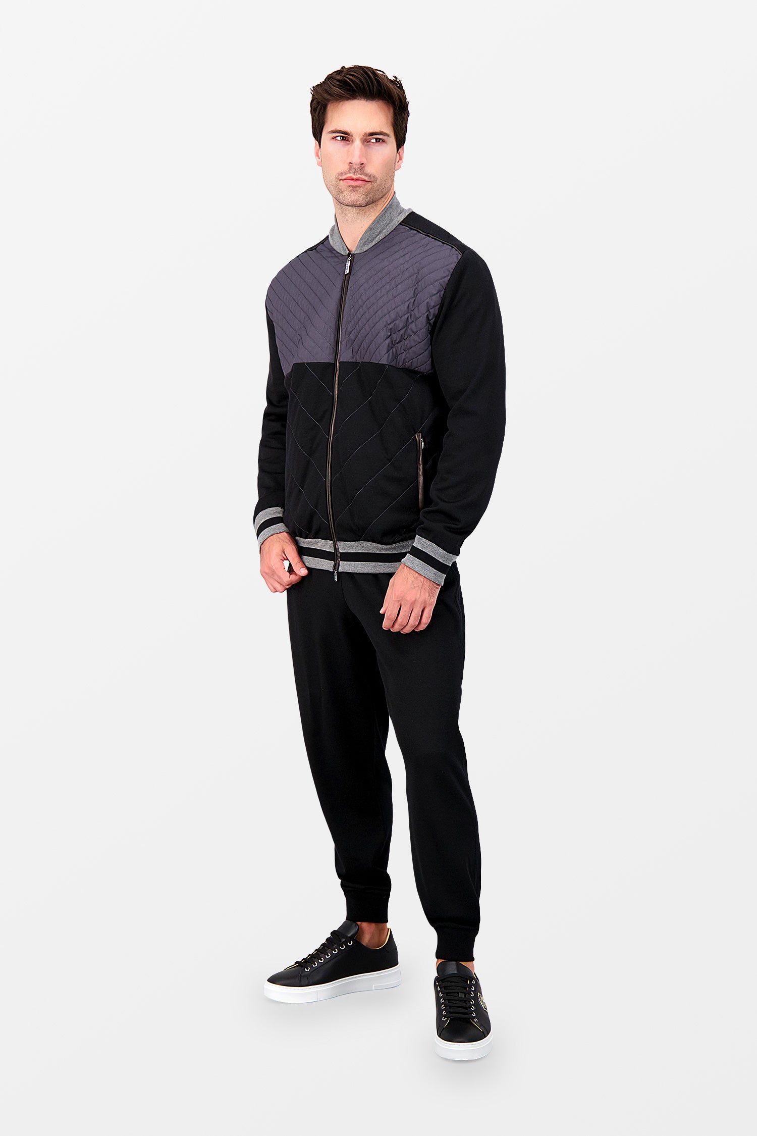 Zilli Black Jogging Tracksuit