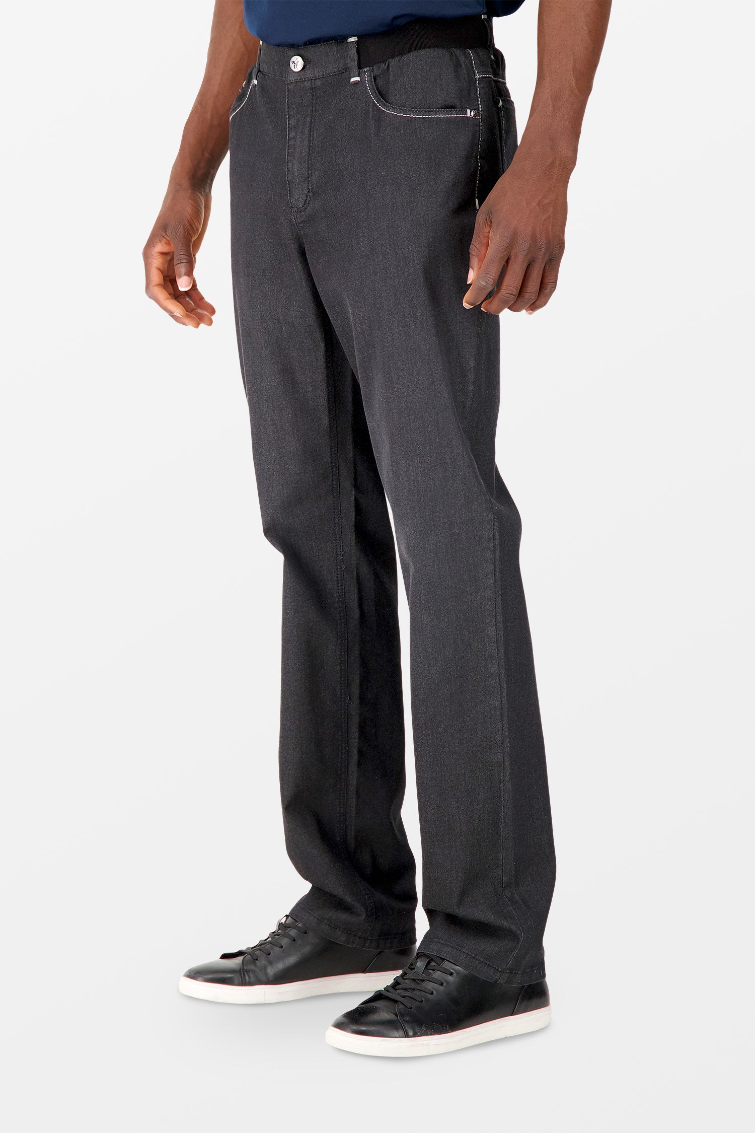 Zilli Blue Ceinture Maille Jeans