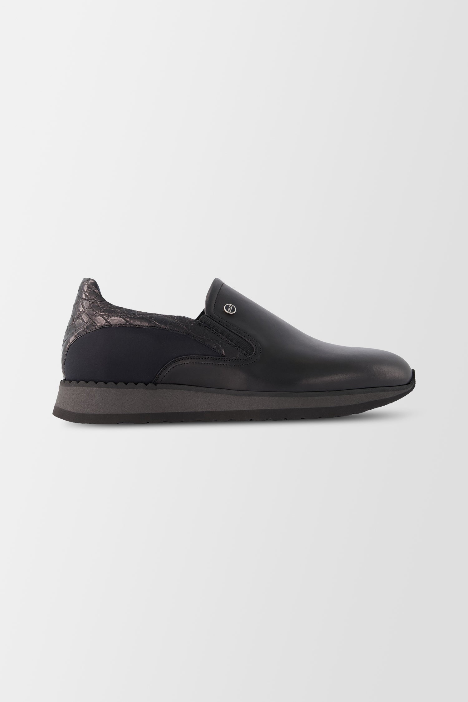 Zilli Black Pompei Sneakers