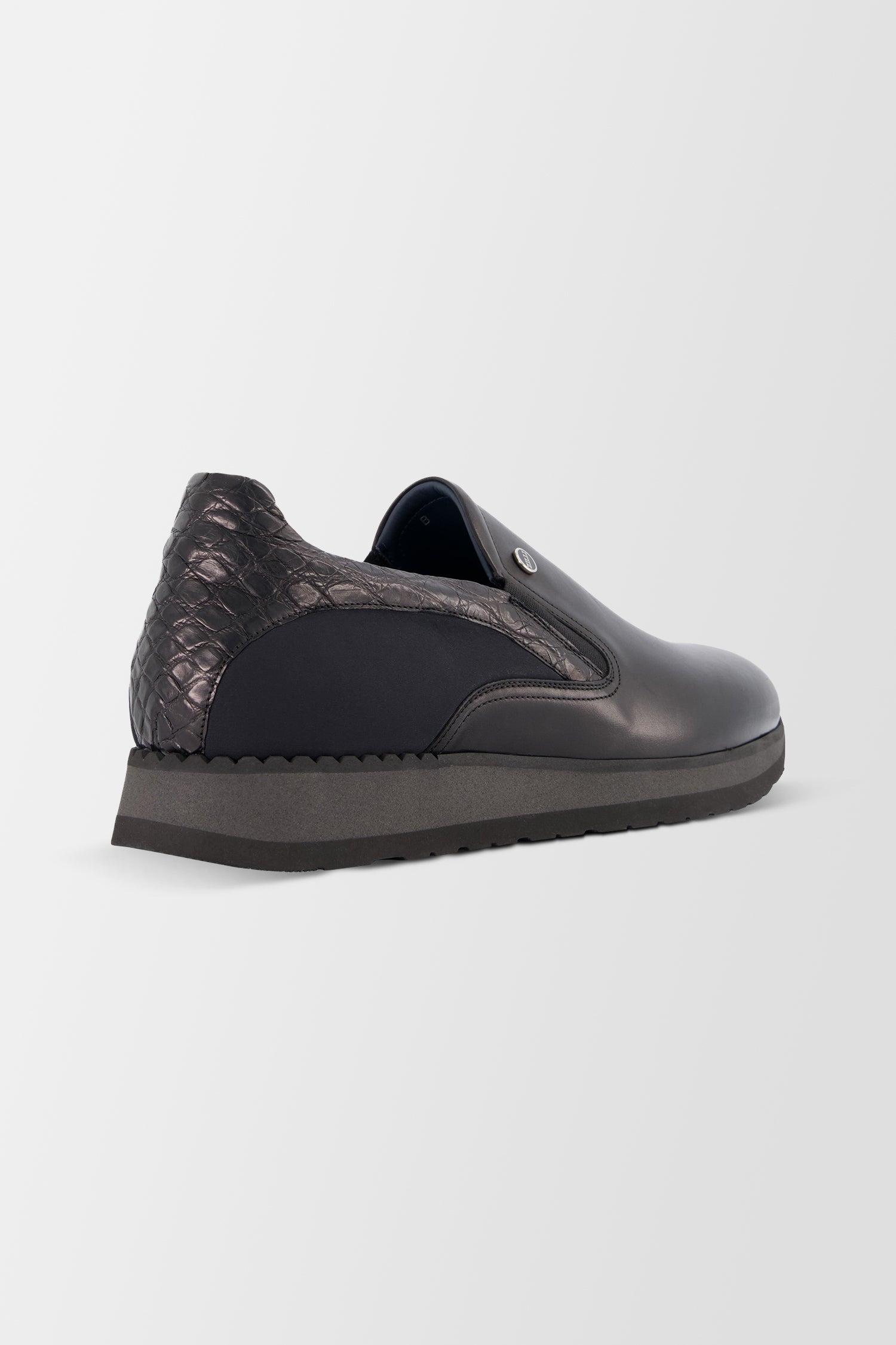 Zilli Black Pompei Sneakers