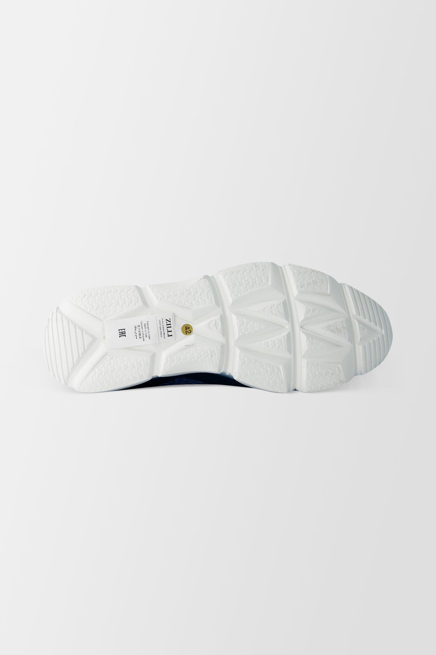 Zilli Blue Rubber Sneakers