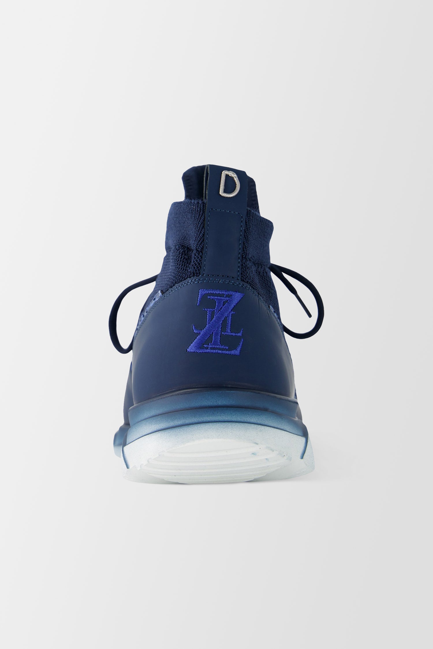 Zilli Blue Rubber Sneakers