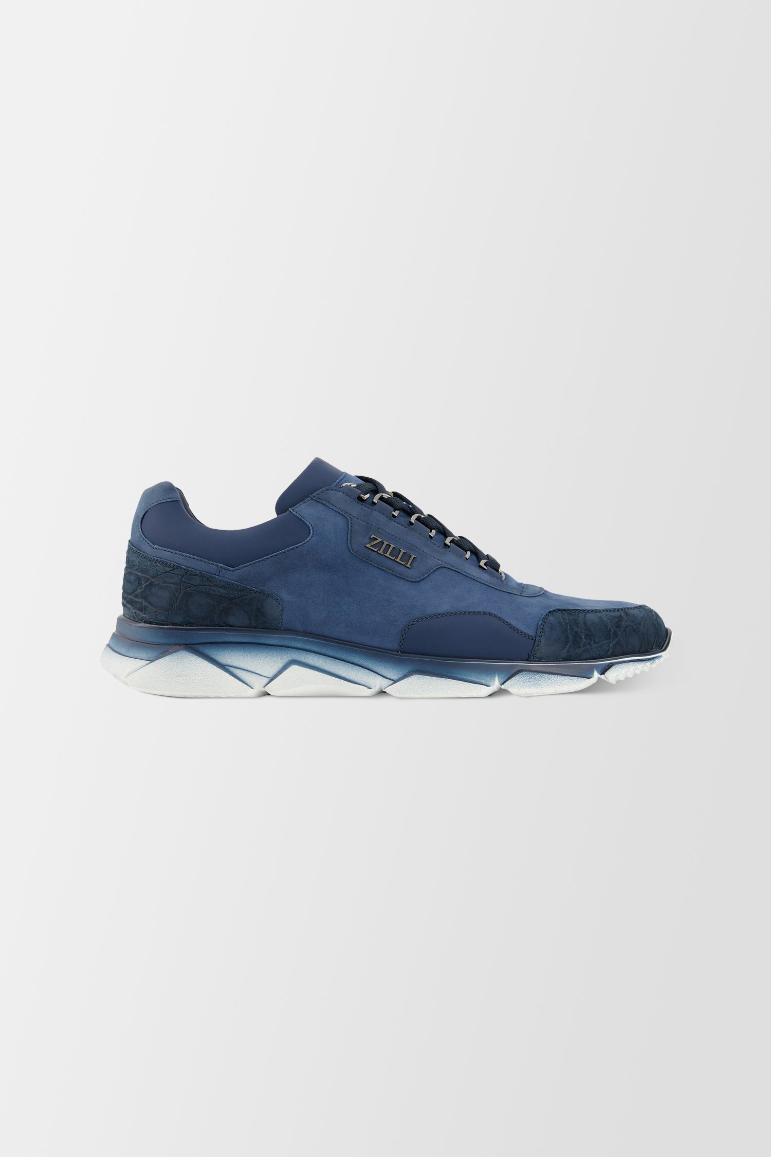 Zilli Blue/White Sneakers