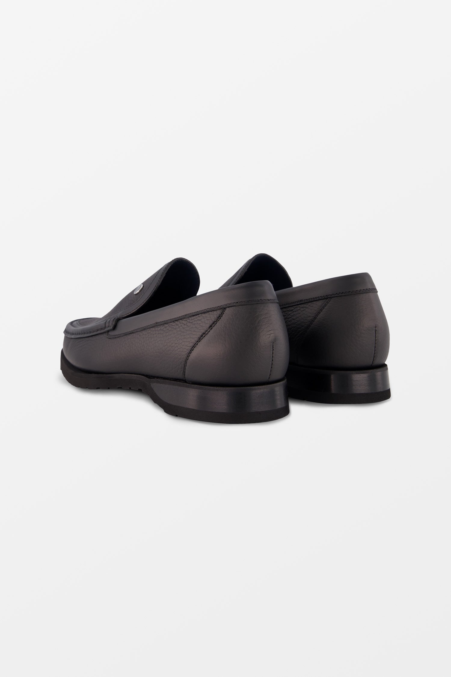 Zilli Black Boston Loafers