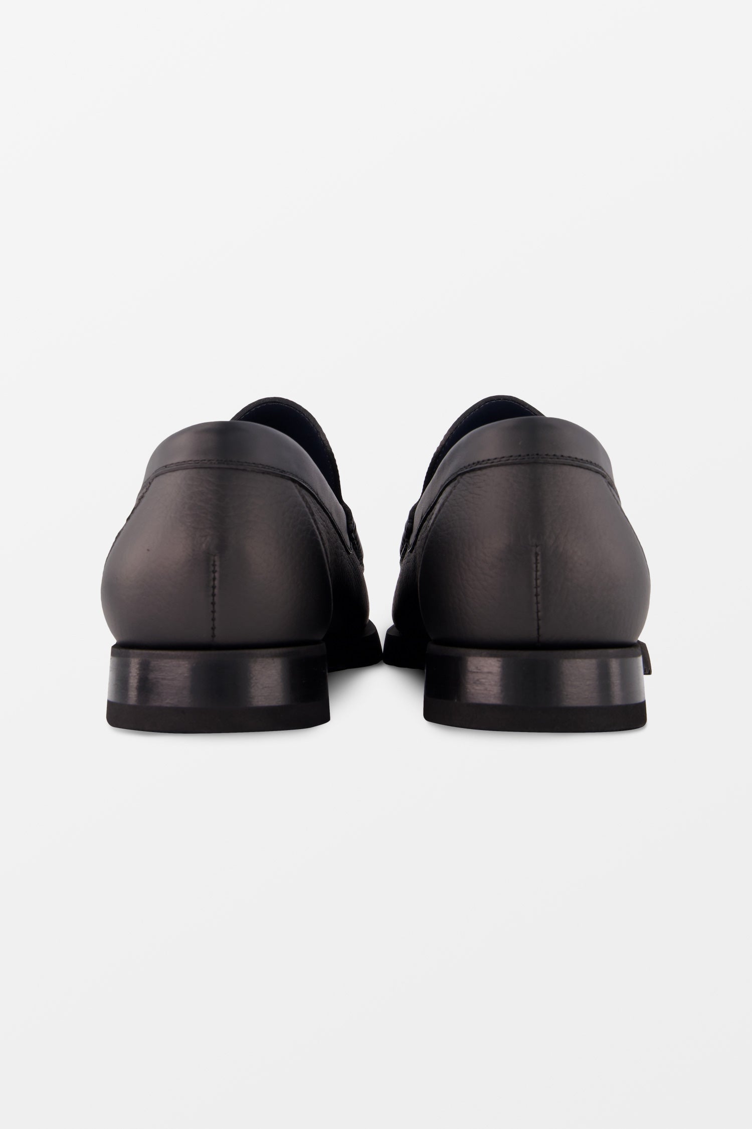 Zilli Black Boston Loafers