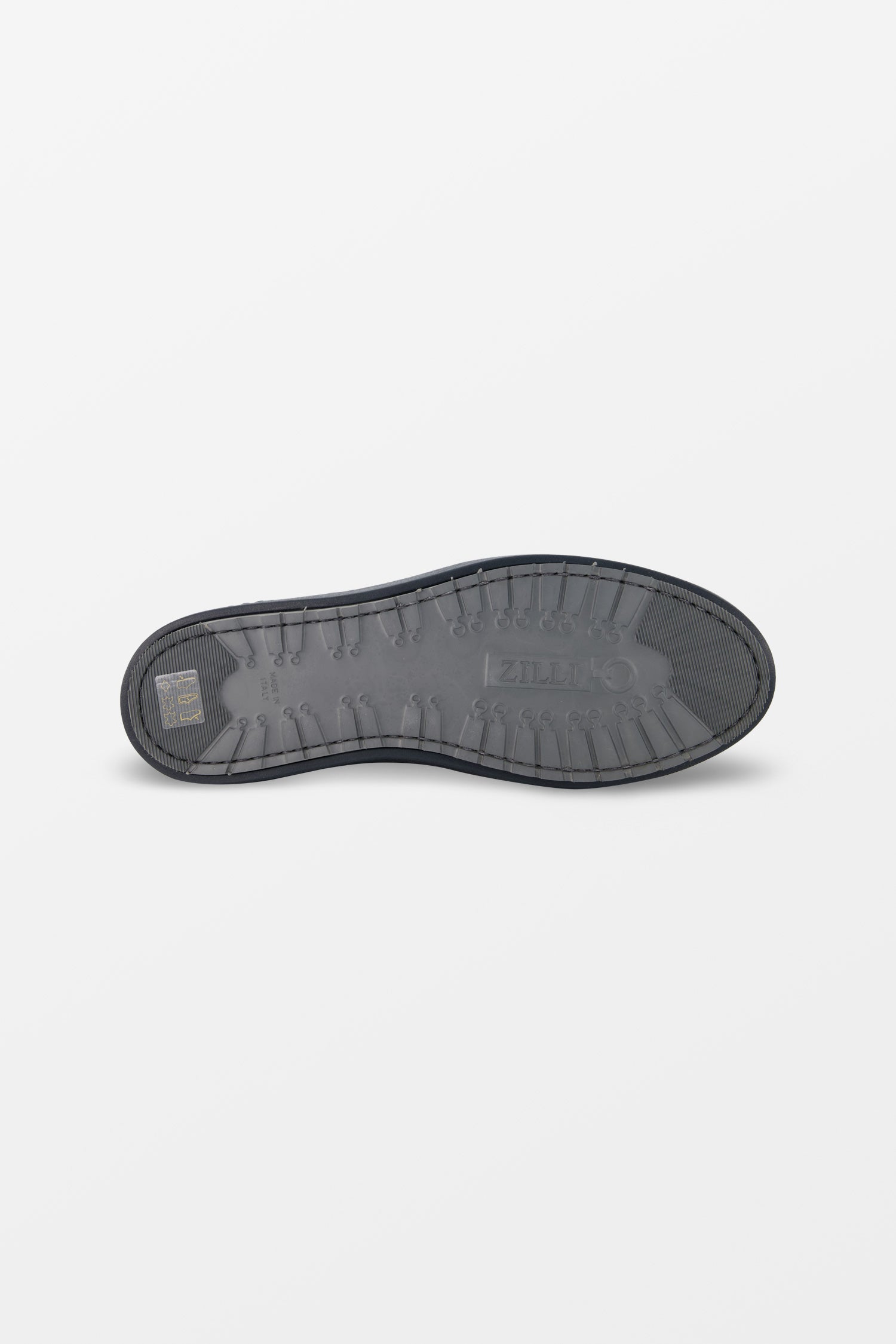 Zilli Grafite Grey Nubuck Moccasins