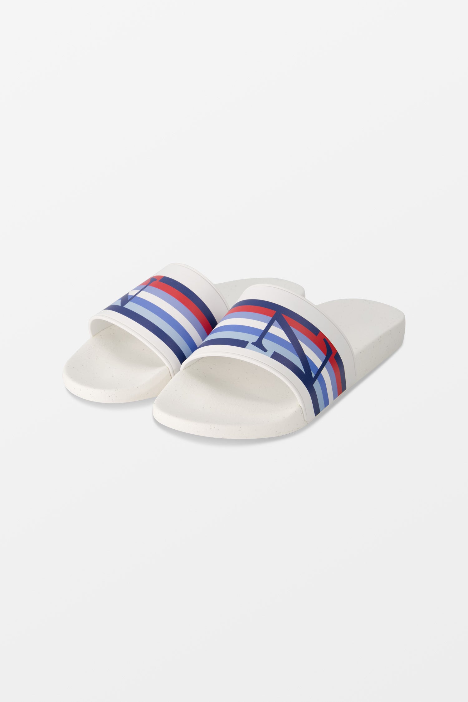 Zilli White Waterfront Slides