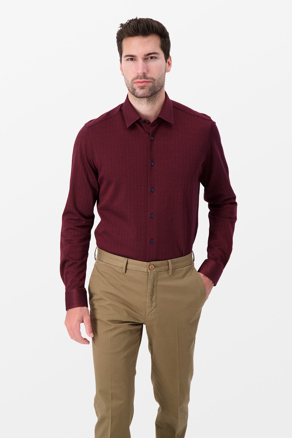 Zilli Red Classic Shirt