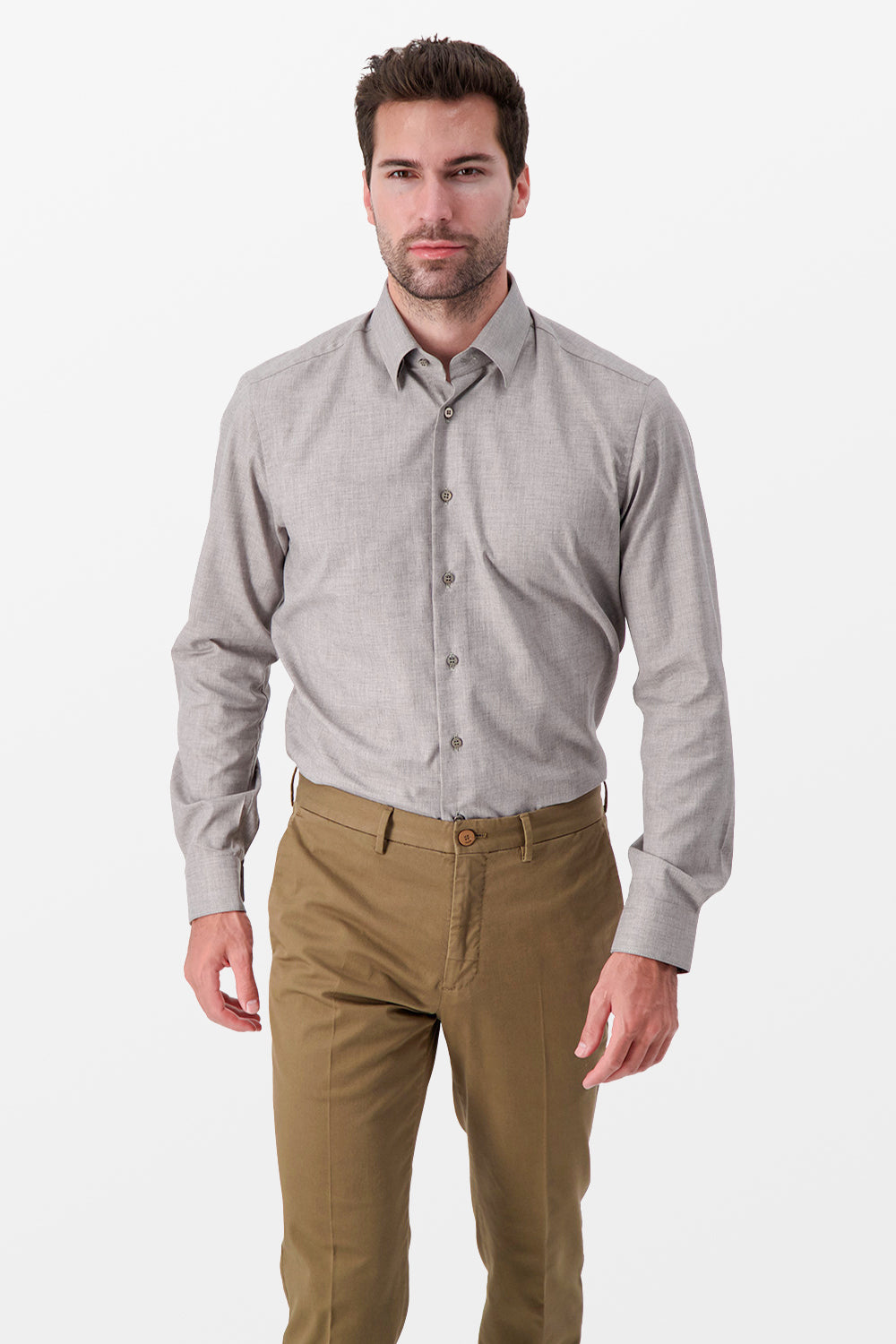 Zilli Grey Classic Shirt