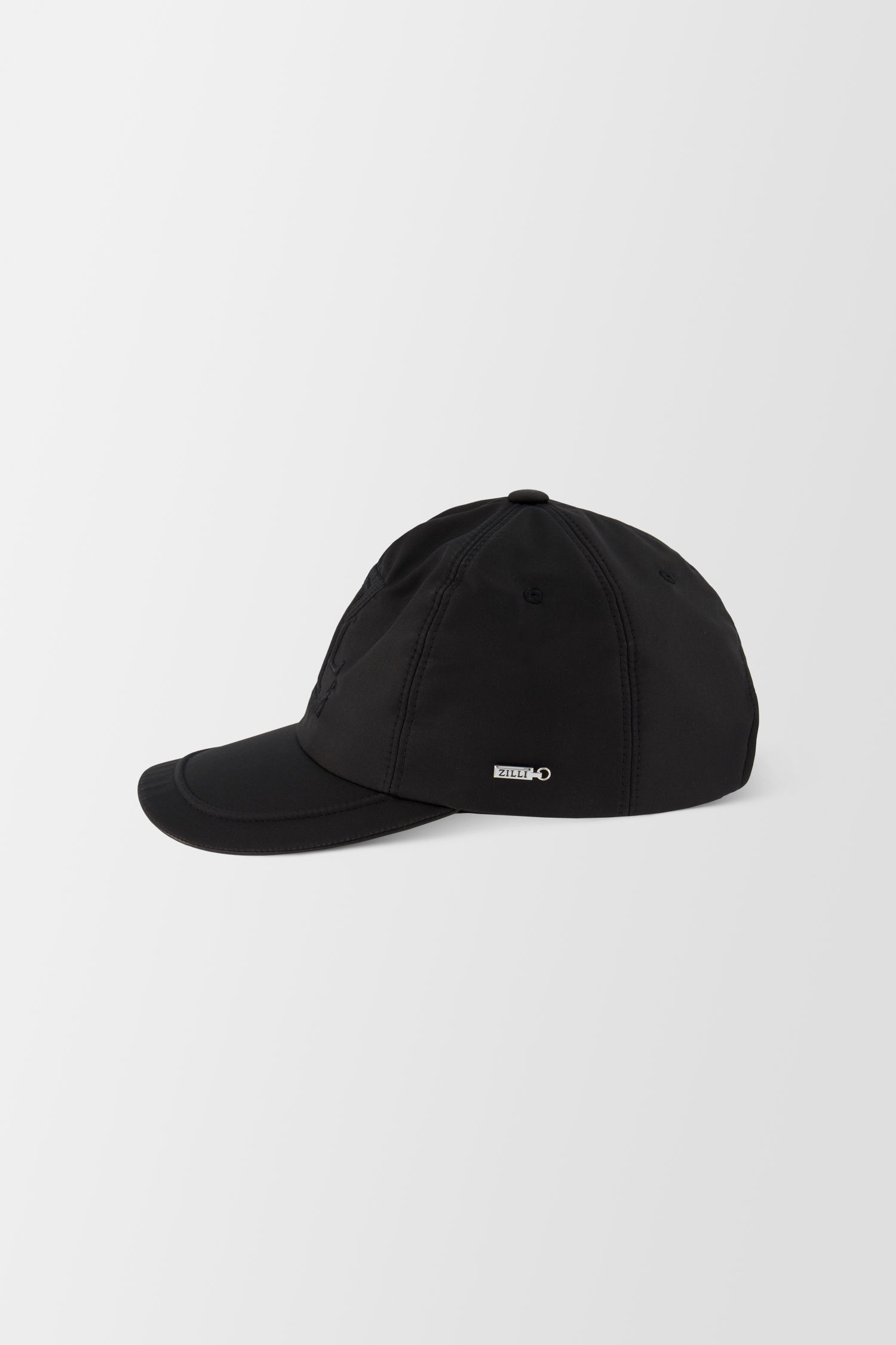 Zilli Black Visor Cap