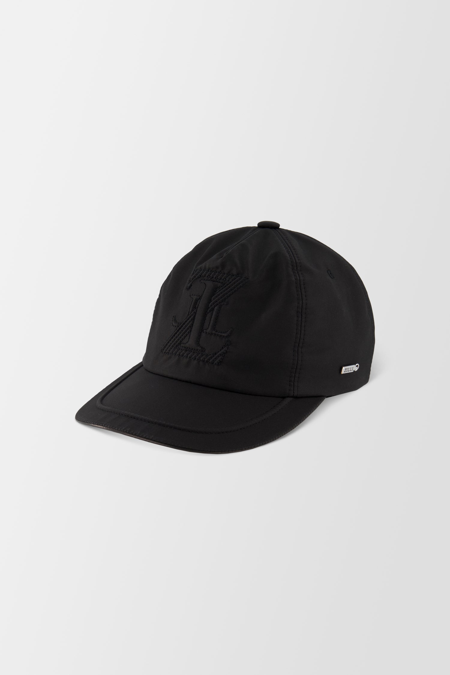 Zilli Black Visor Cap