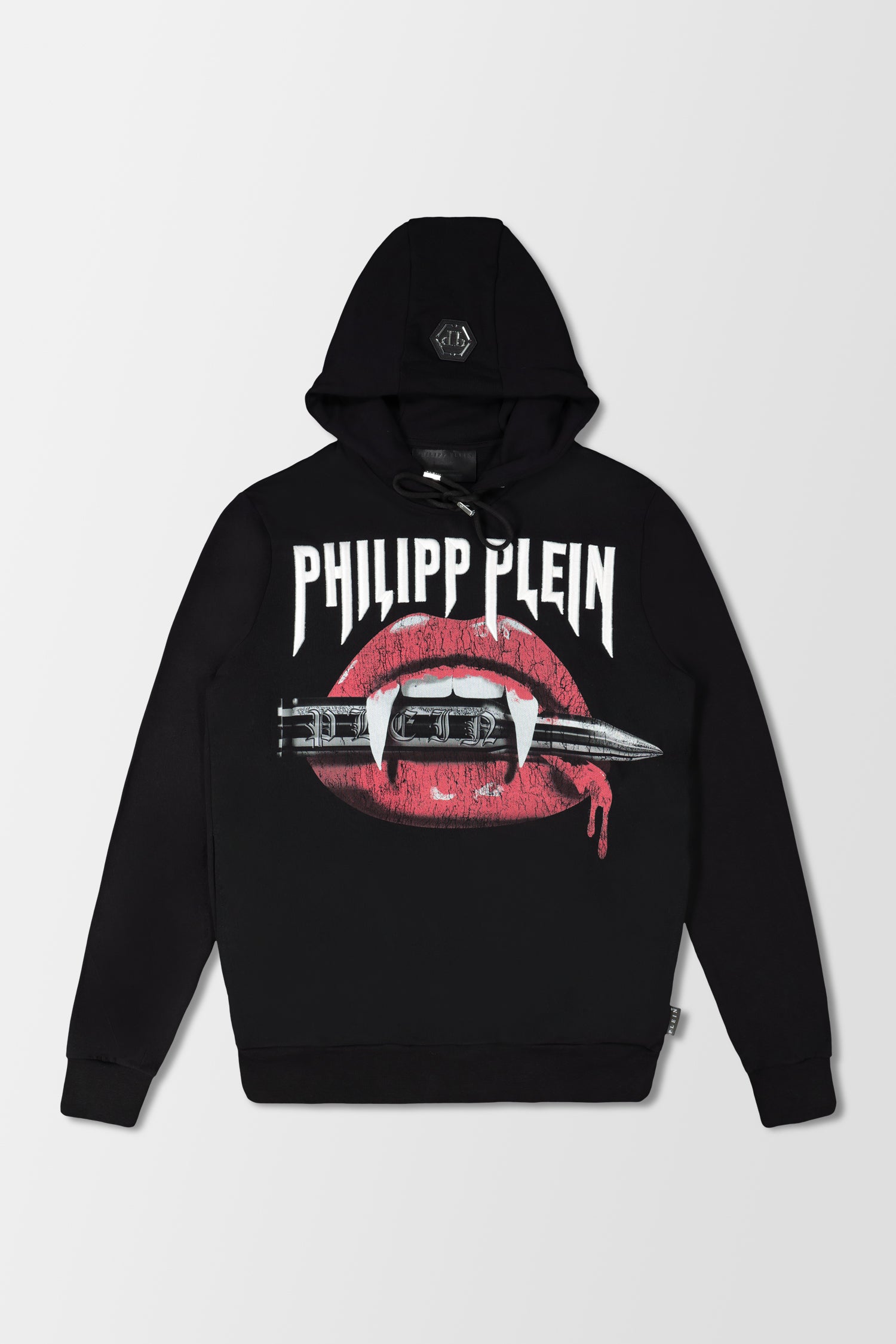 Philipp Plein Black Vampire Hoodie