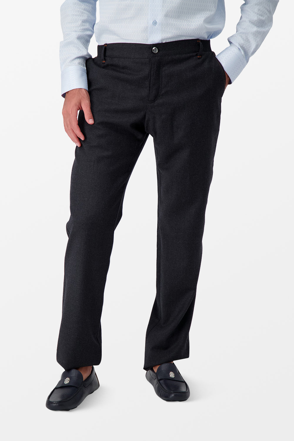 Zilli Grey Classic Trousers
