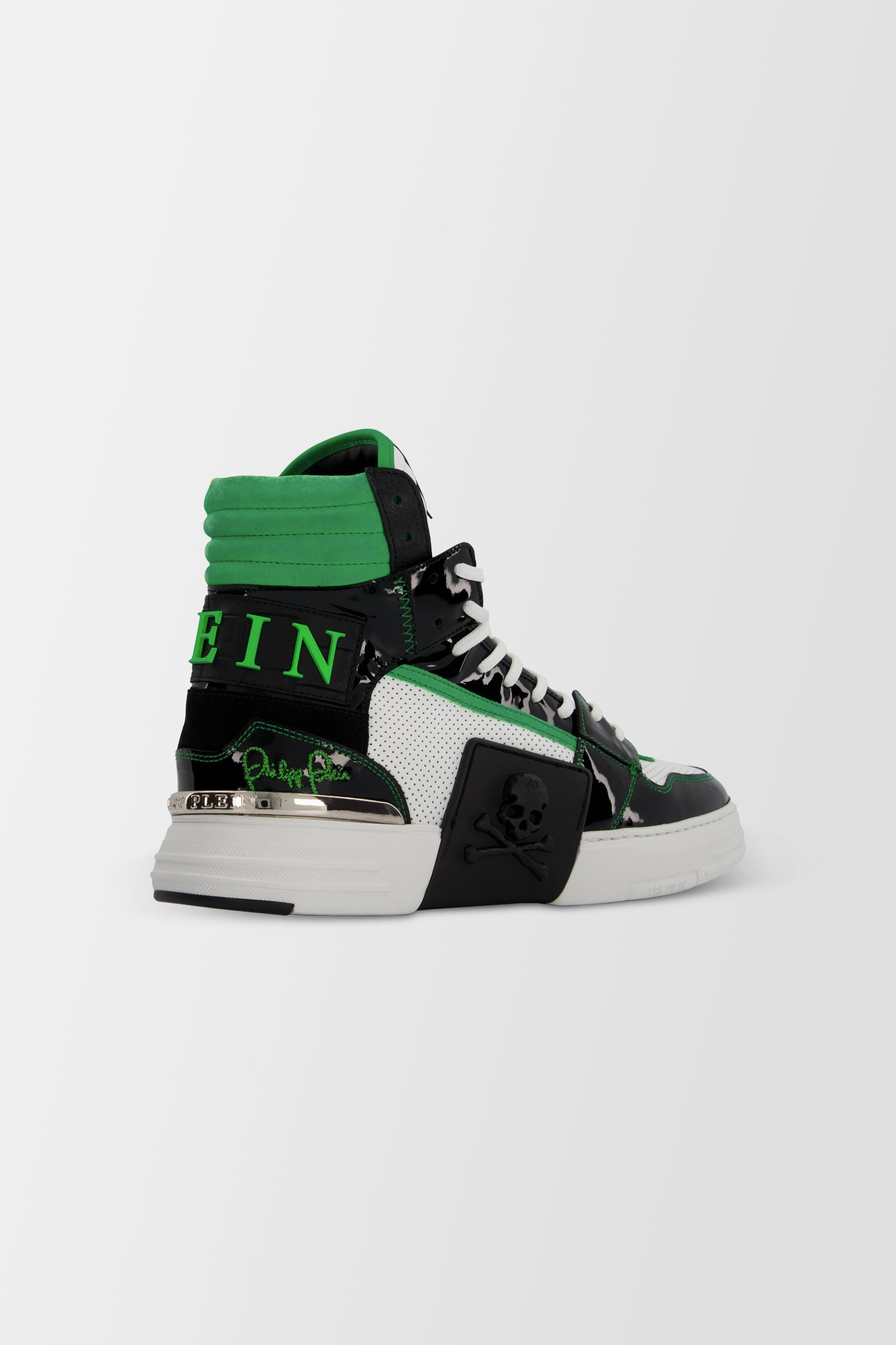 Philipp Plein Green Phantom KICK$ Sneakers