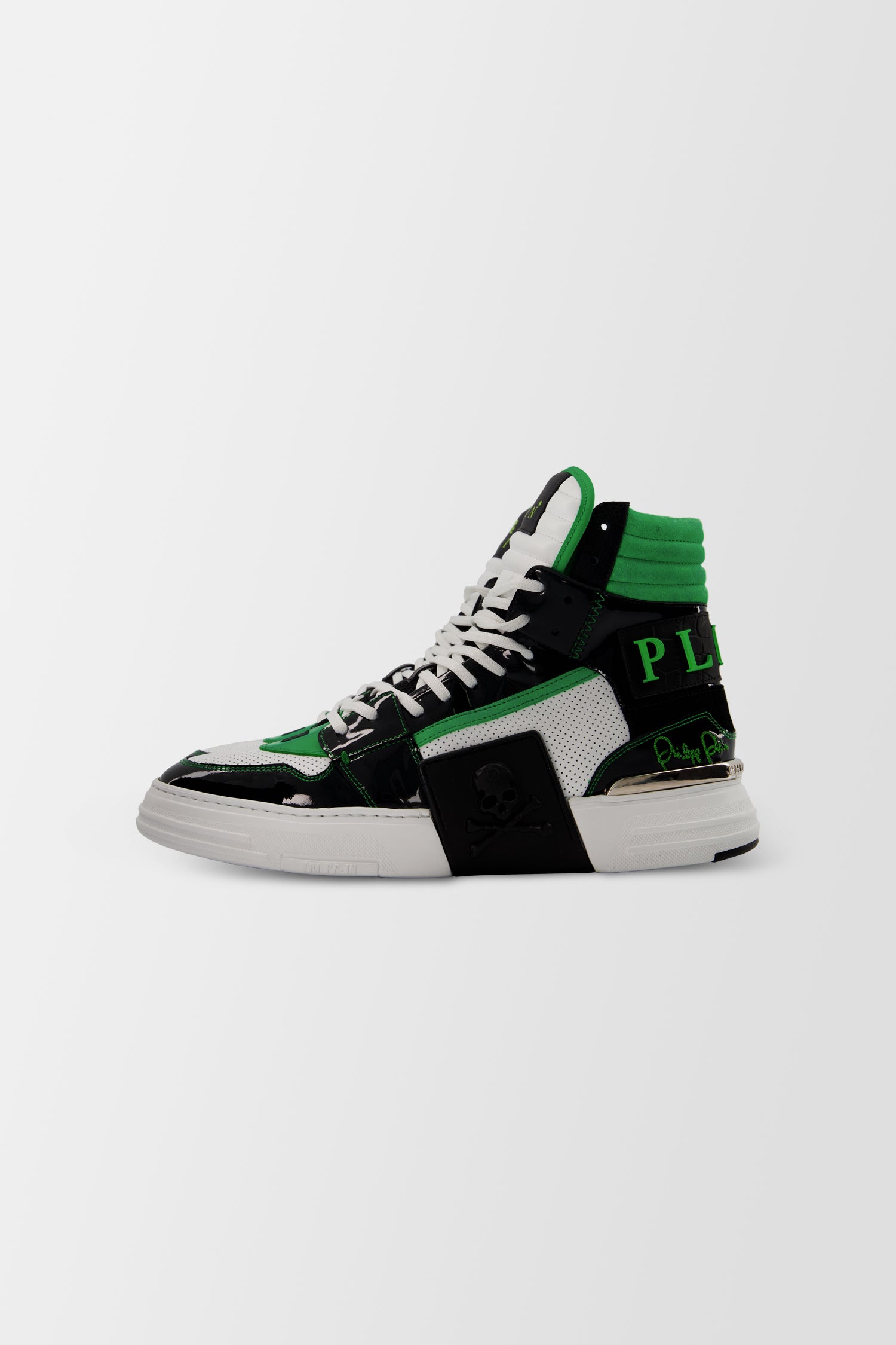 Philipp Plein Green Phantom KICK$ Sneakers