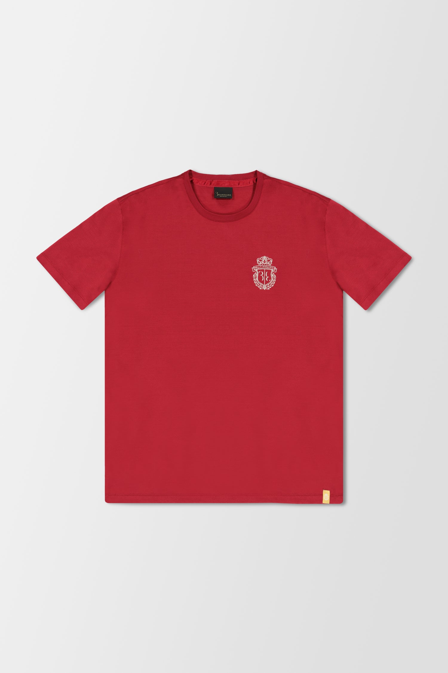 Billionaire Red SS Crest T-Shirt