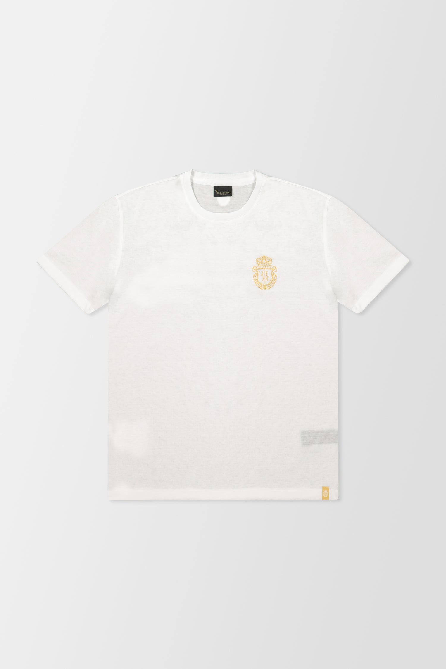 Billionaire White SS Crest T-Shirt