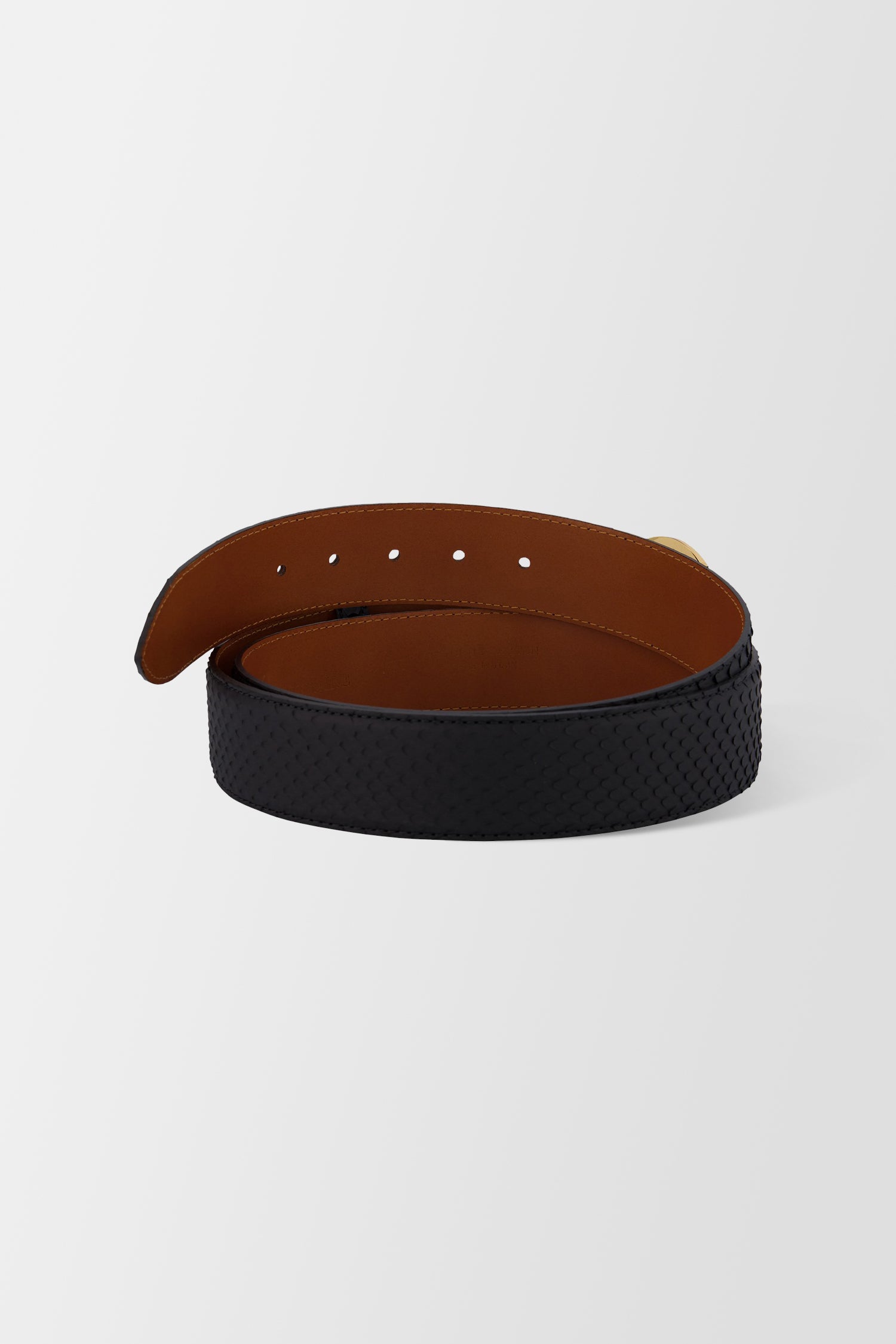 Billionaire Black/Gold Luxury Belt