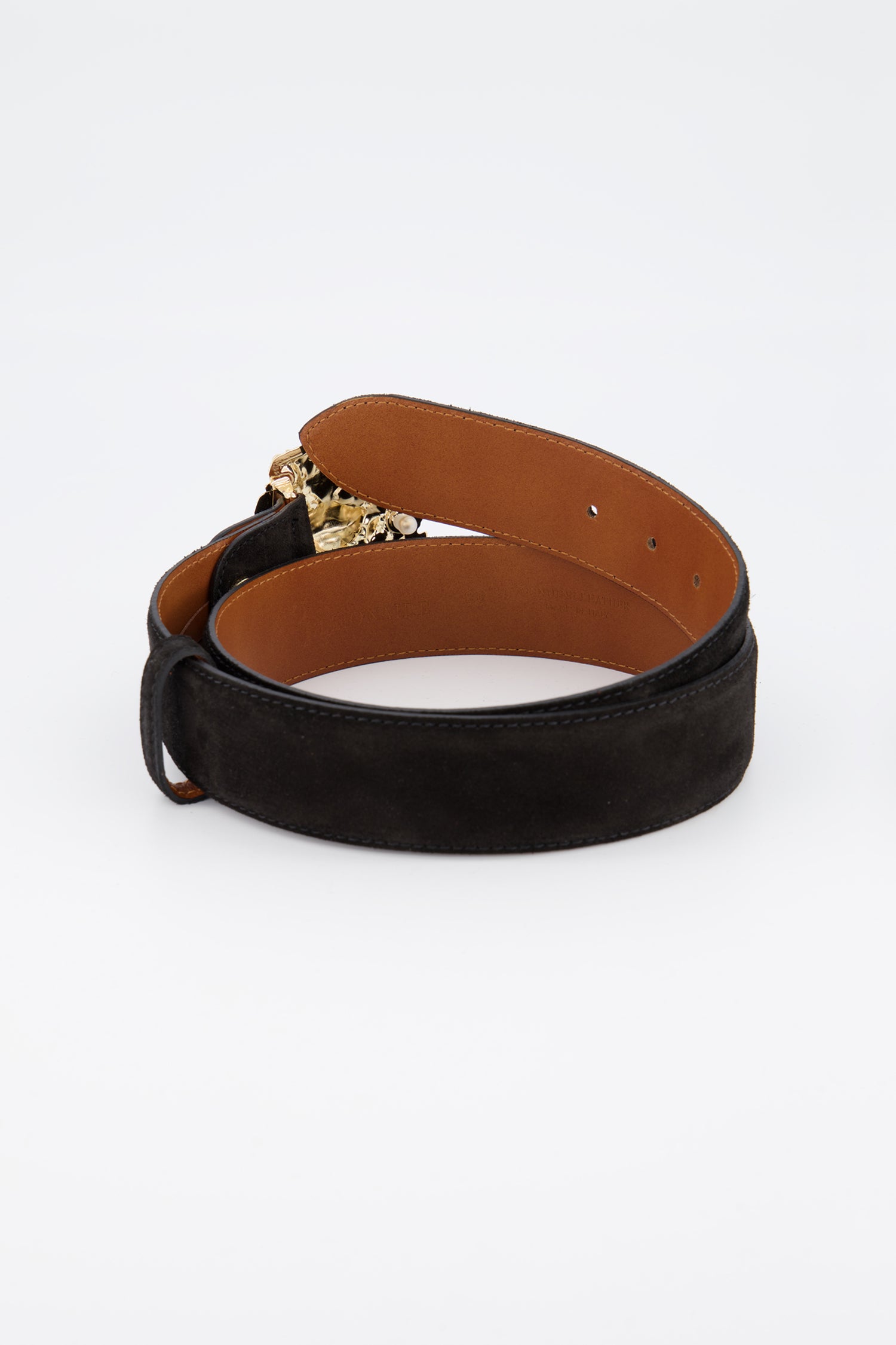 Billionaire Black/Gold Belt Lion
