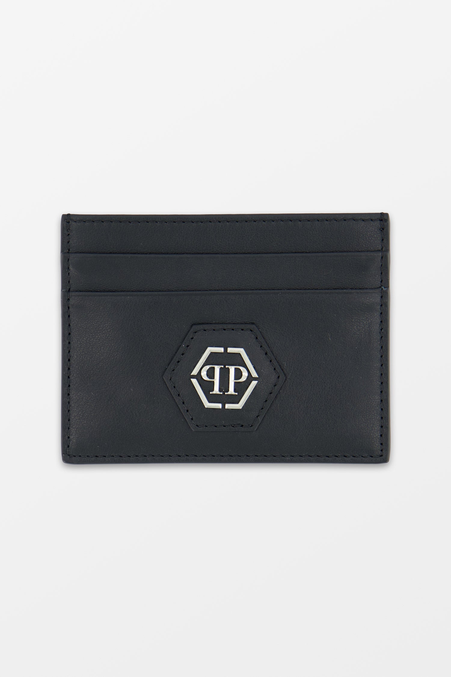 Philipp Plein Black Credit Card Holder