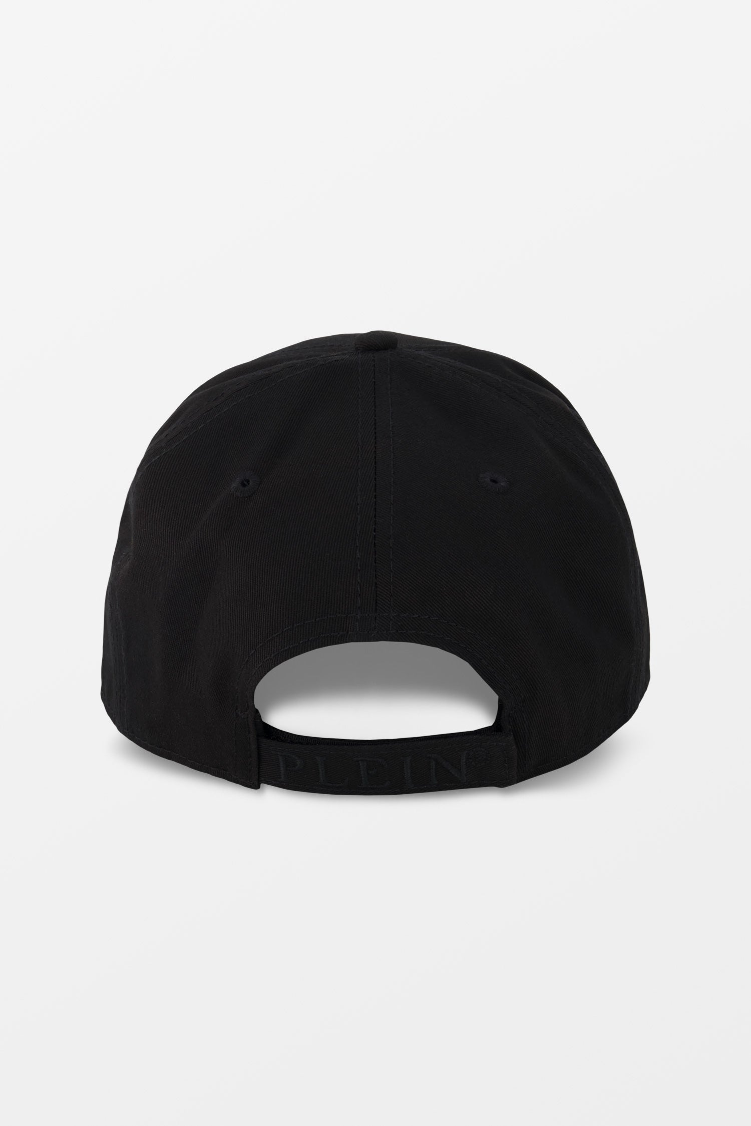 Philipp Plein Black Hexagon Baseball Cap