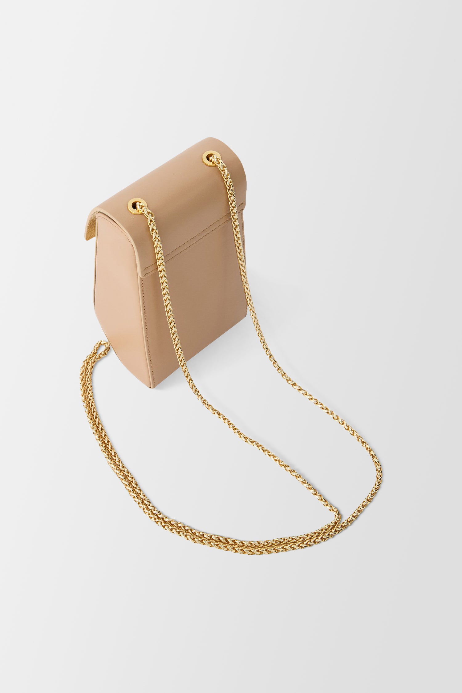The Volon Beige Phone Case Bag