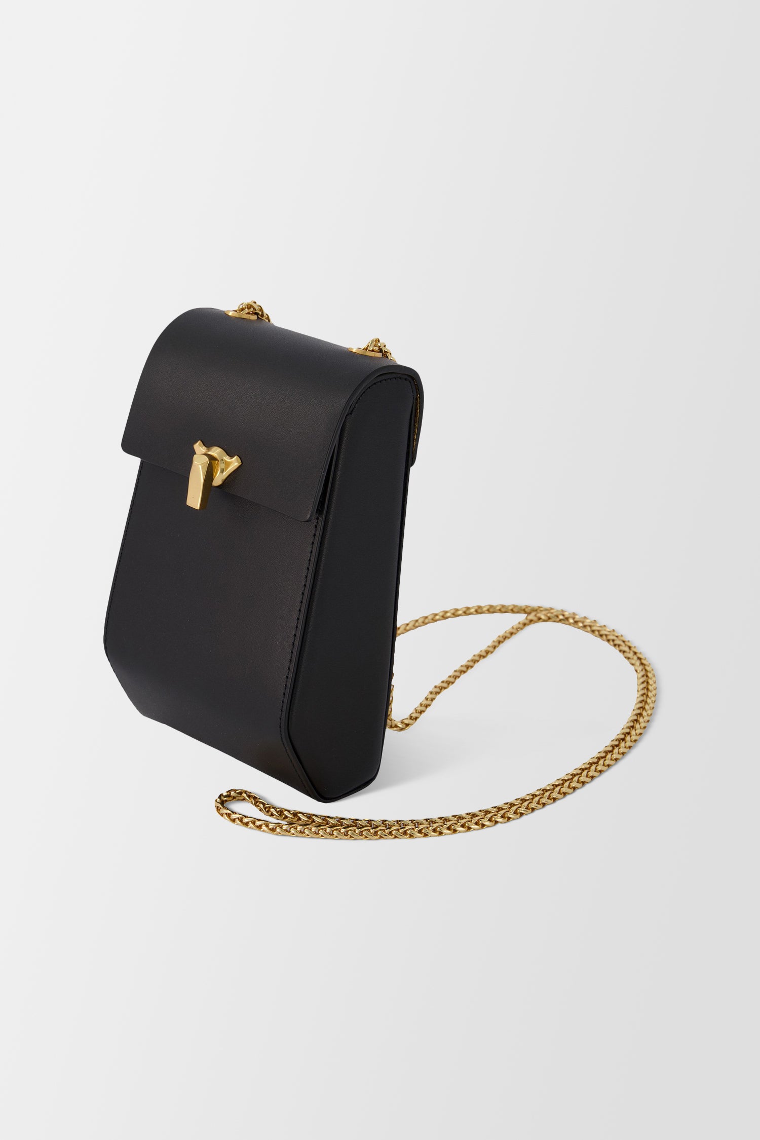 The Volon Black Phone Case Bag