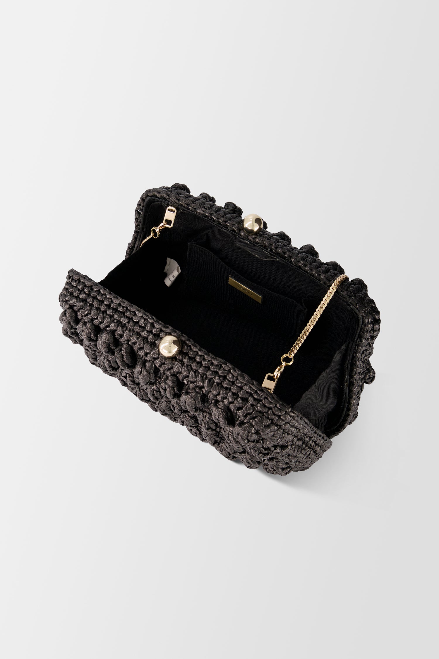 Serpui Black Blair Popcorn Bag