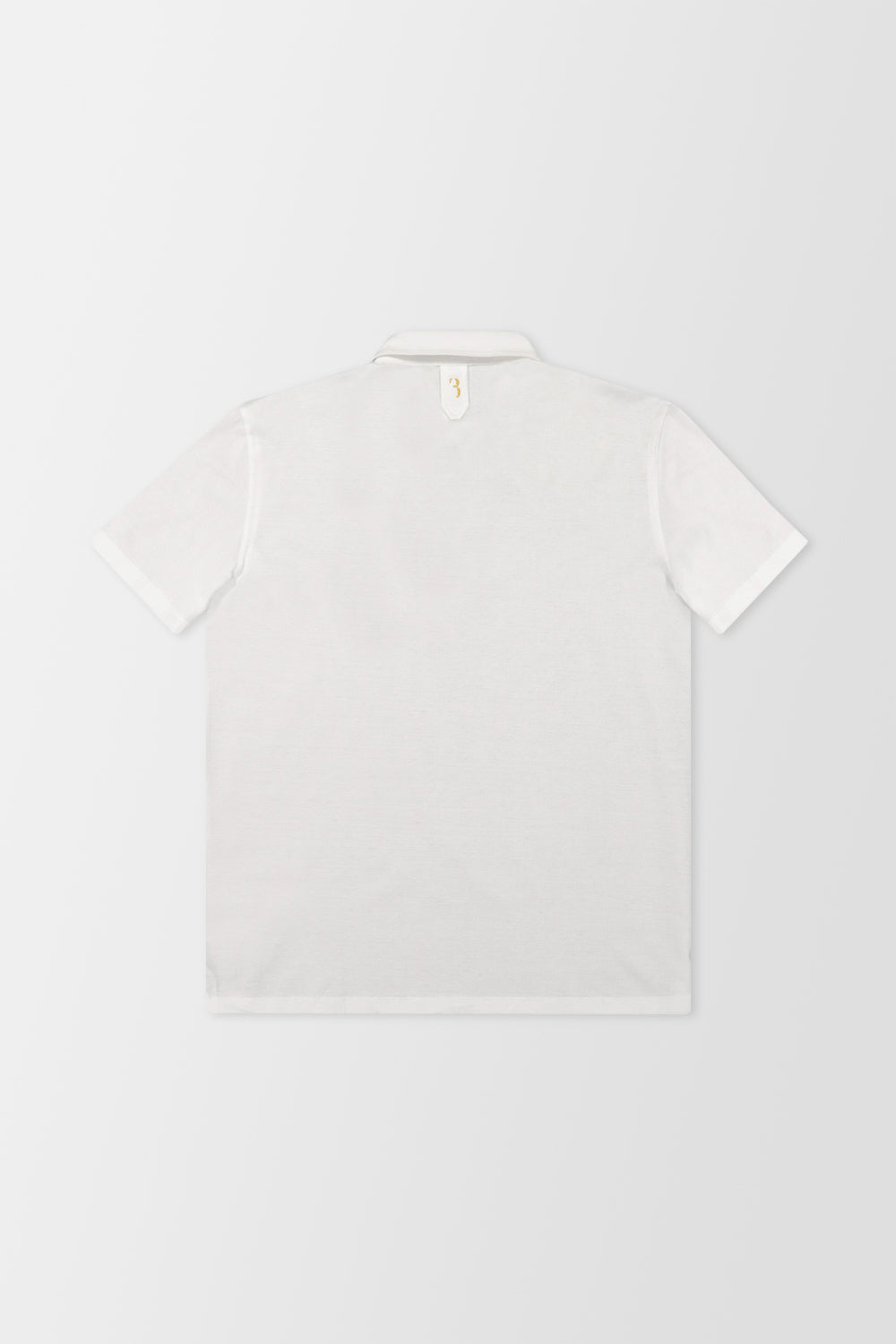 Billionaire White SS Crest Polo