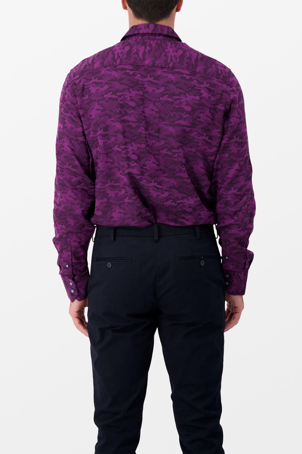 Robert Graham Purple Glory Days Shirt