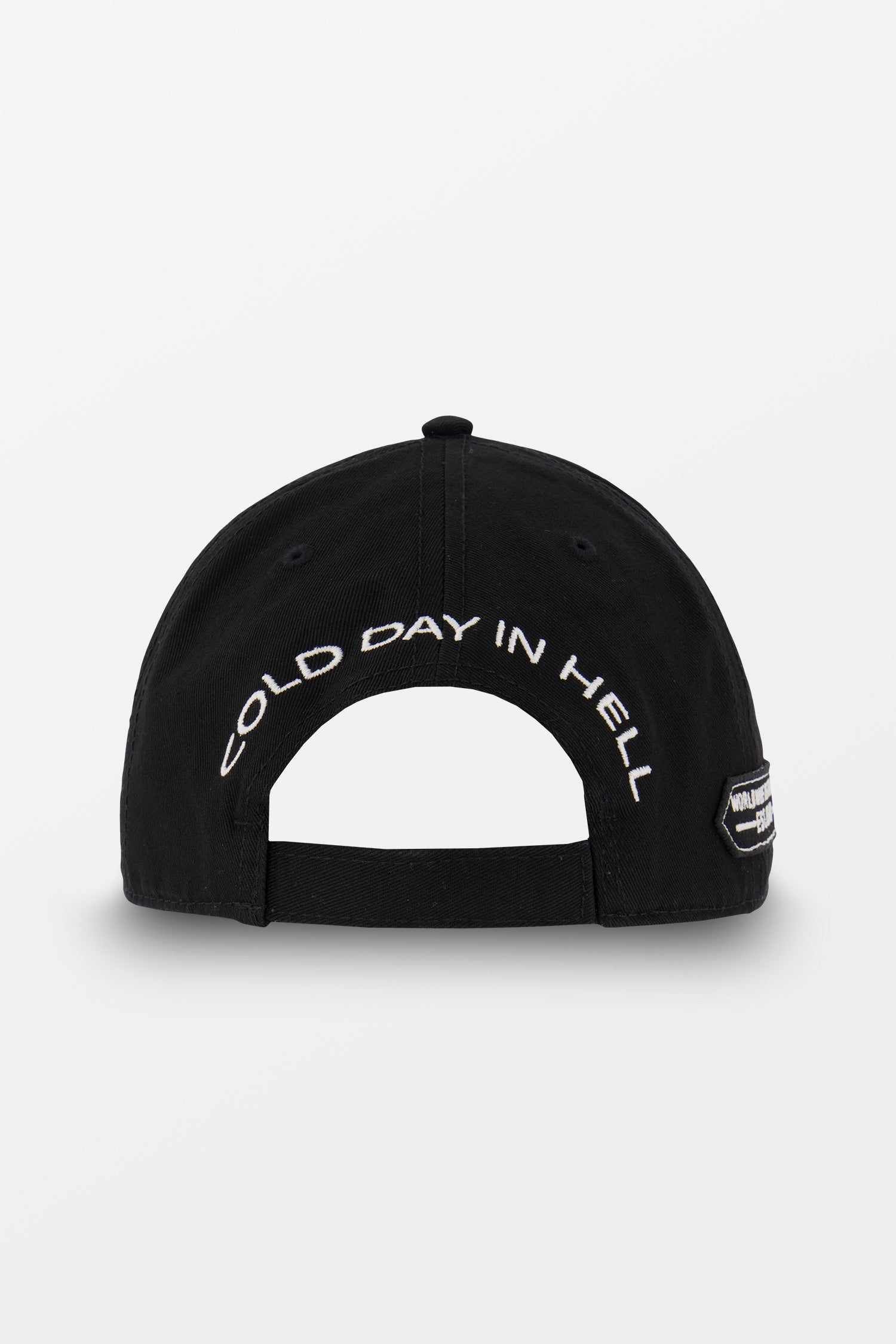 Philipp Plein Black Patch Cap