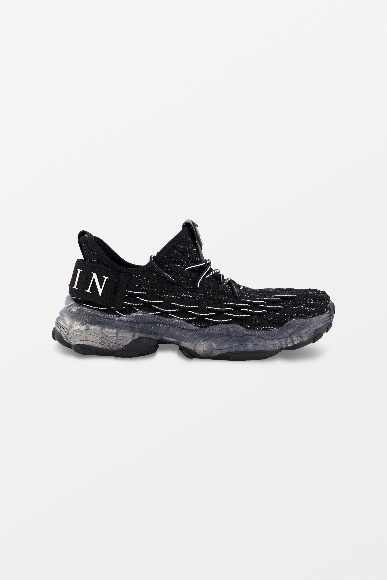 Philipp Plein HYPER SHOCK Vegan Black Sneakers
