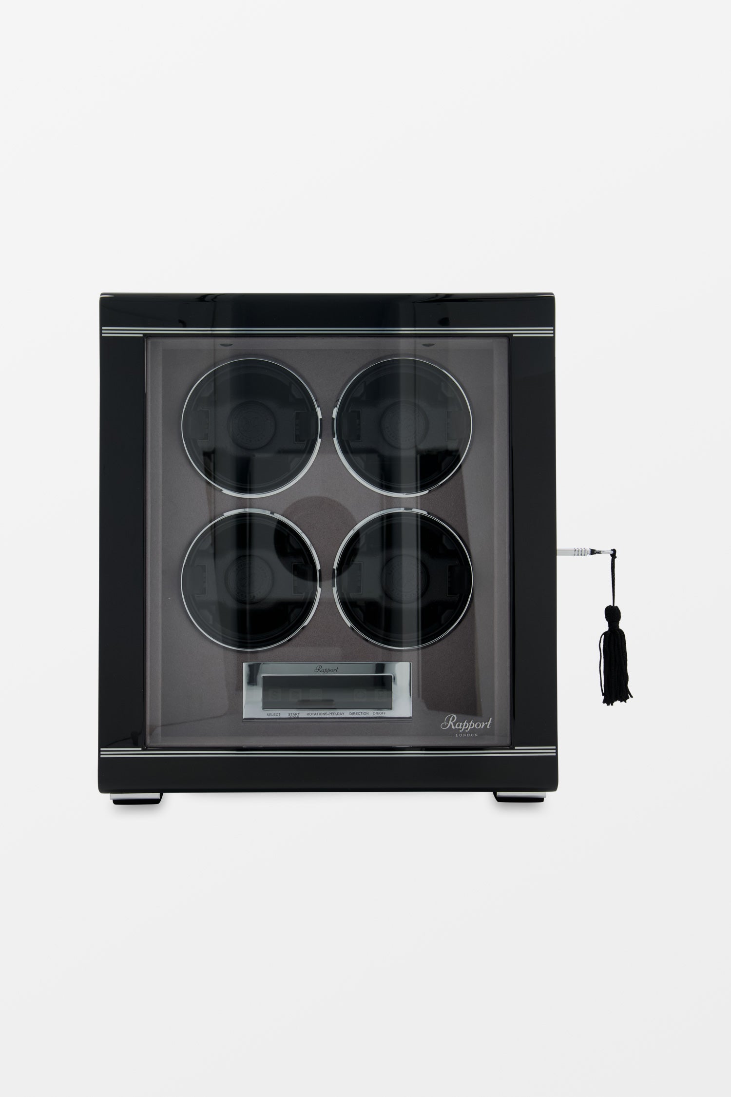 Rapport Black Formula Quad Watch Winder