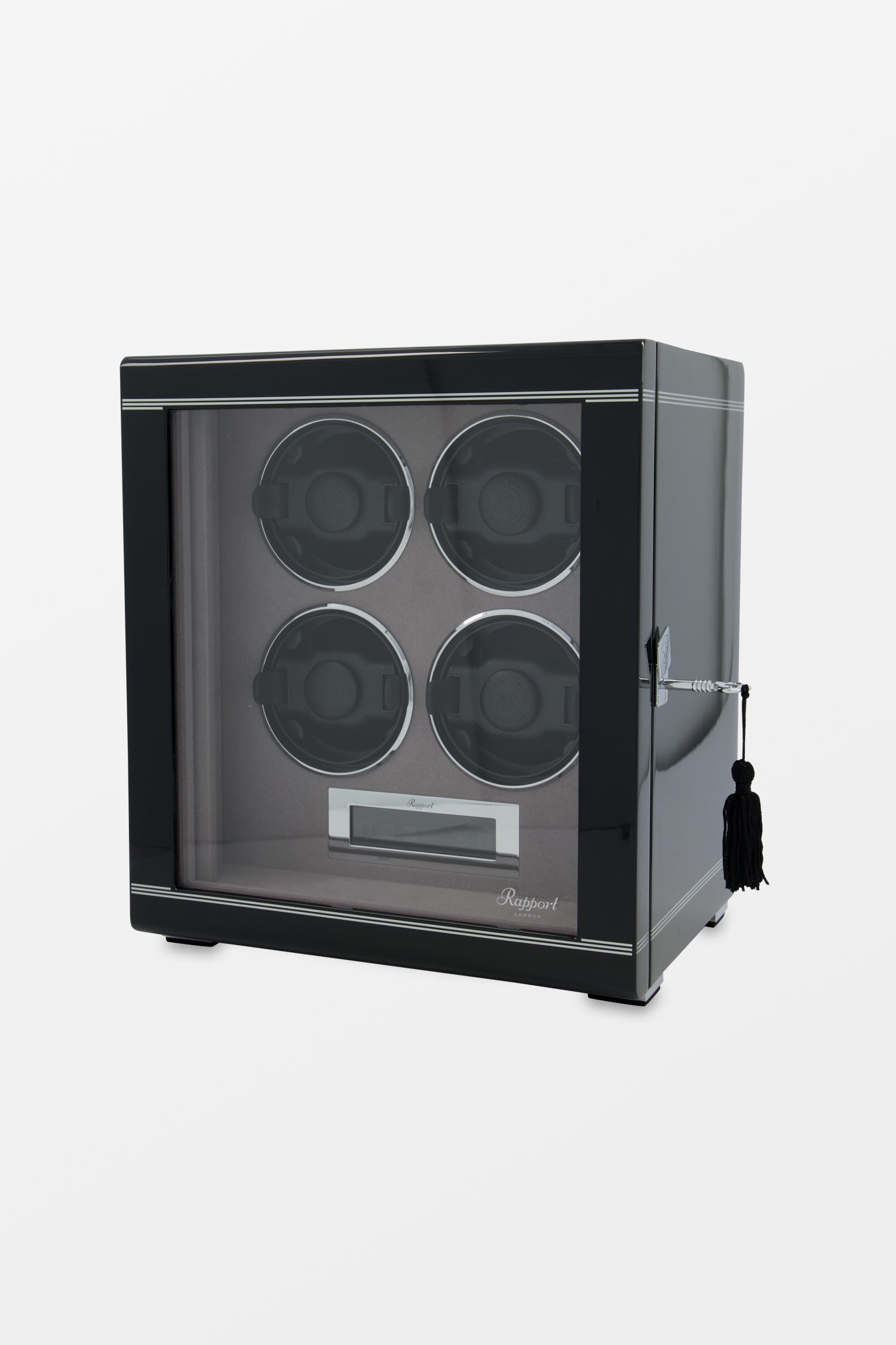 Rapport Black Formula Quad Watch Winder