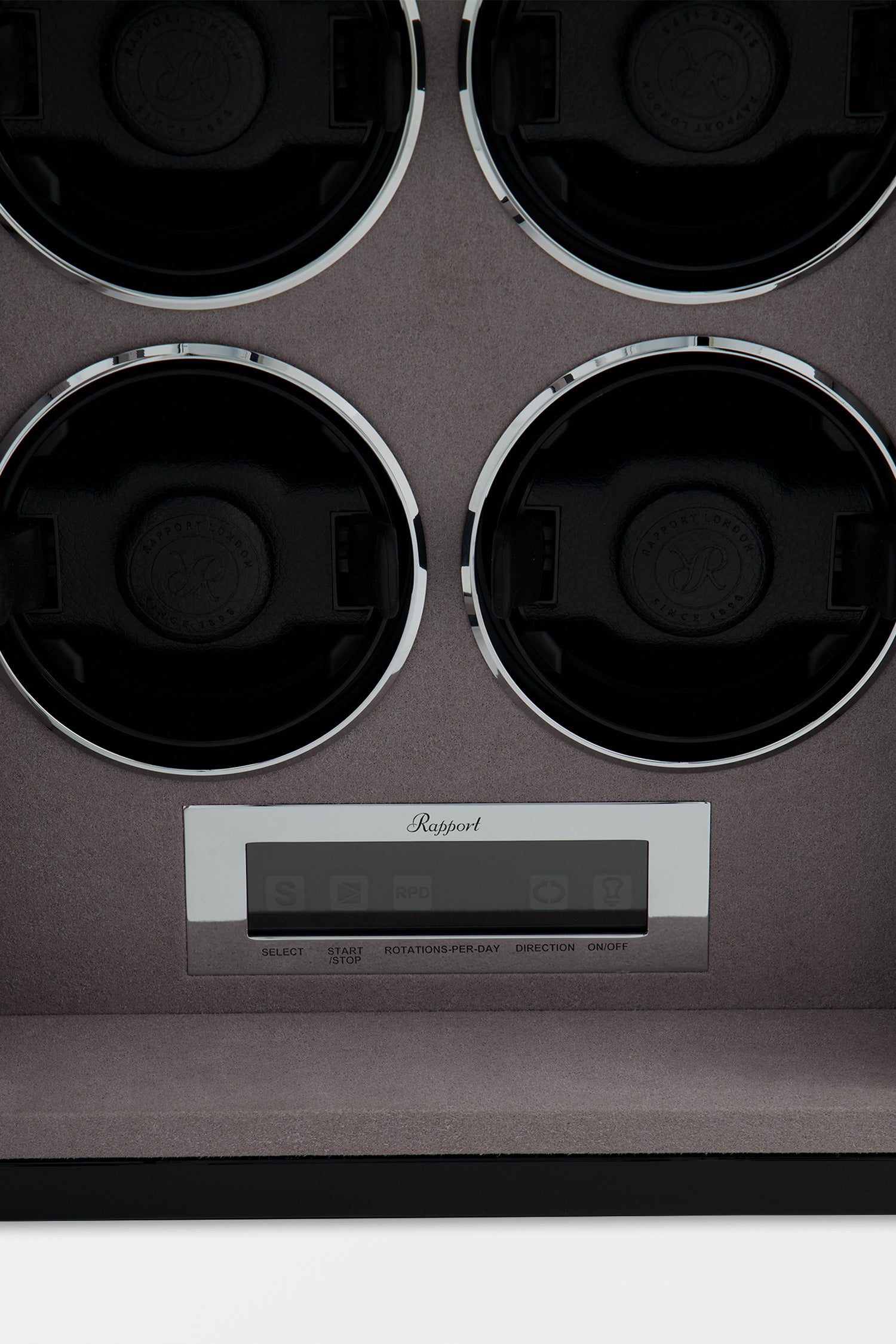 Rapport Black Formula Quad Watch Winder