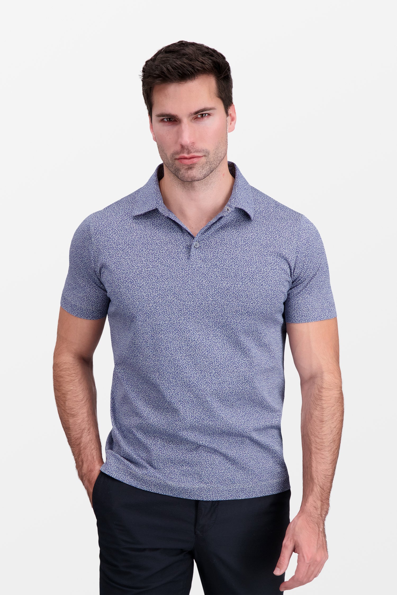 Zanone Blue Classic Polo