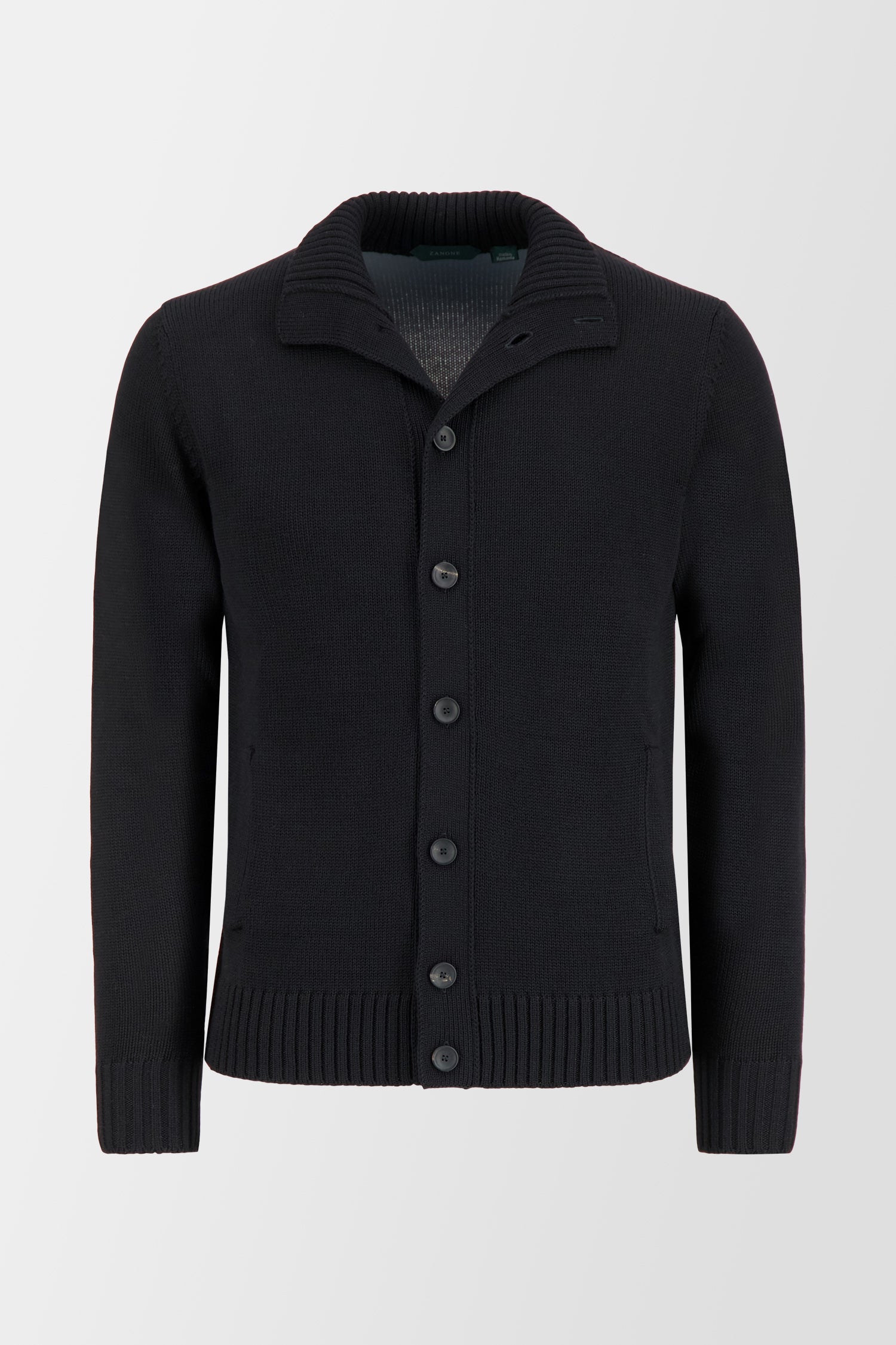 Buy Zanone Black Chioto Mock Neck Sweater | Men | Black | Original