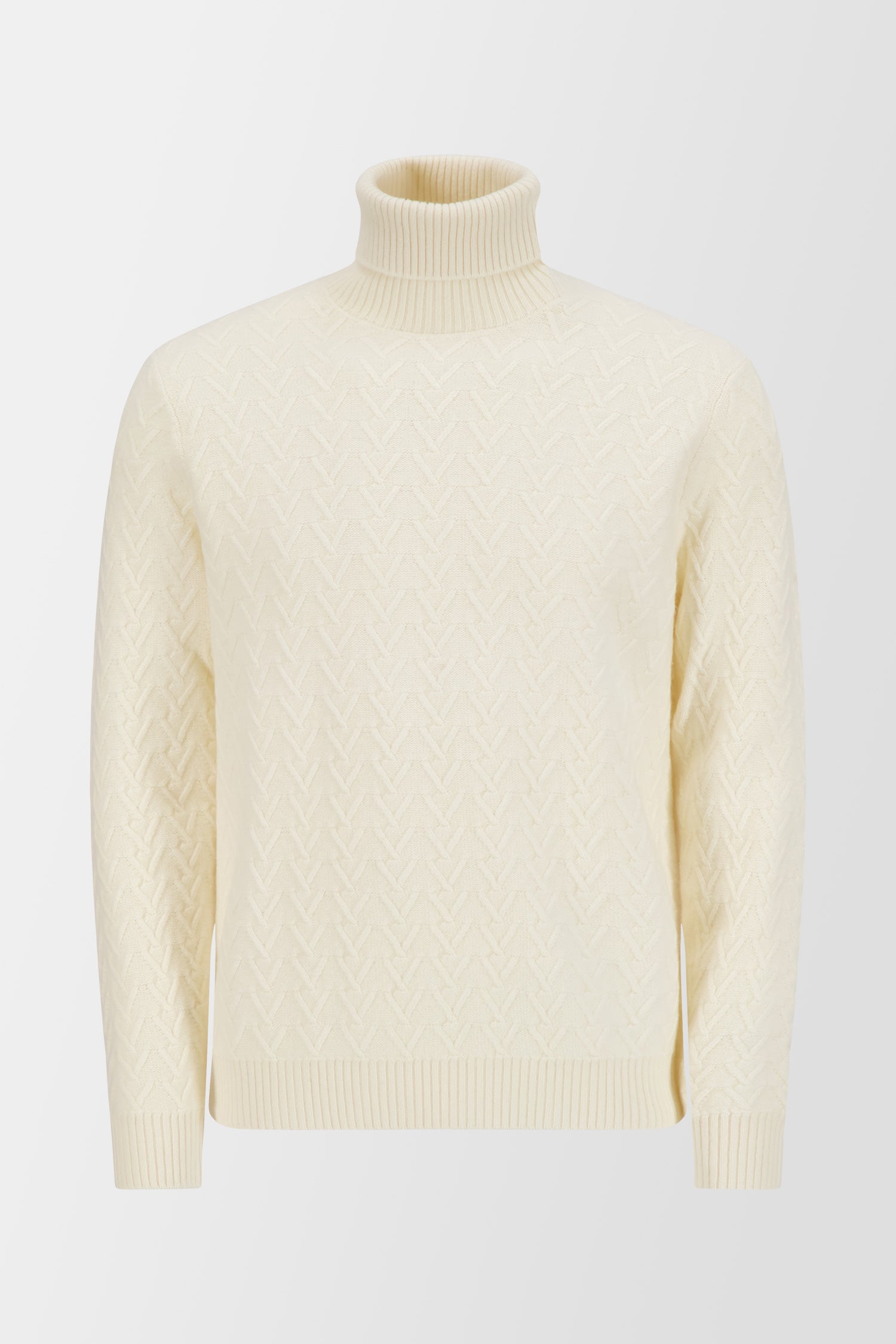 Zanone Beige Turtle Neck Sweater