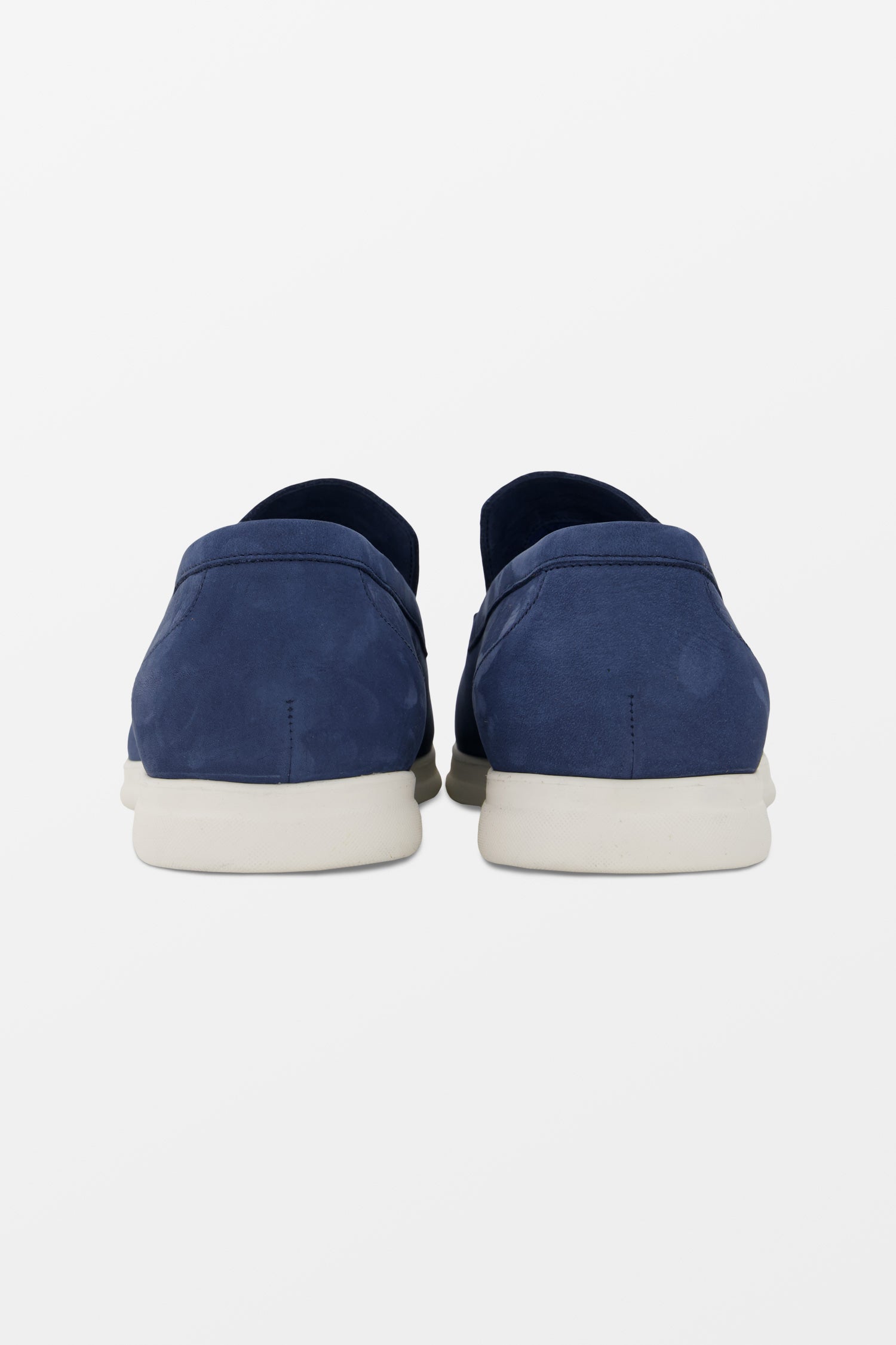 Zilli Blue Nubuck Casual Loafers