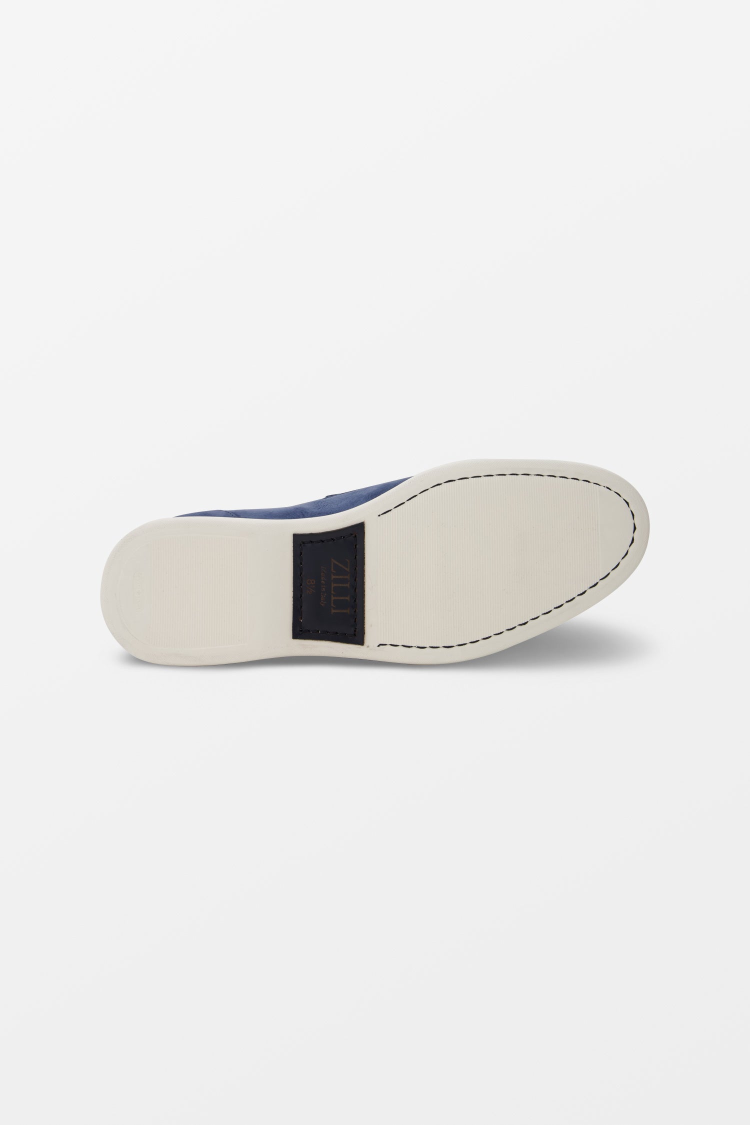 Zilli Blue Nubuck Casual Loafers