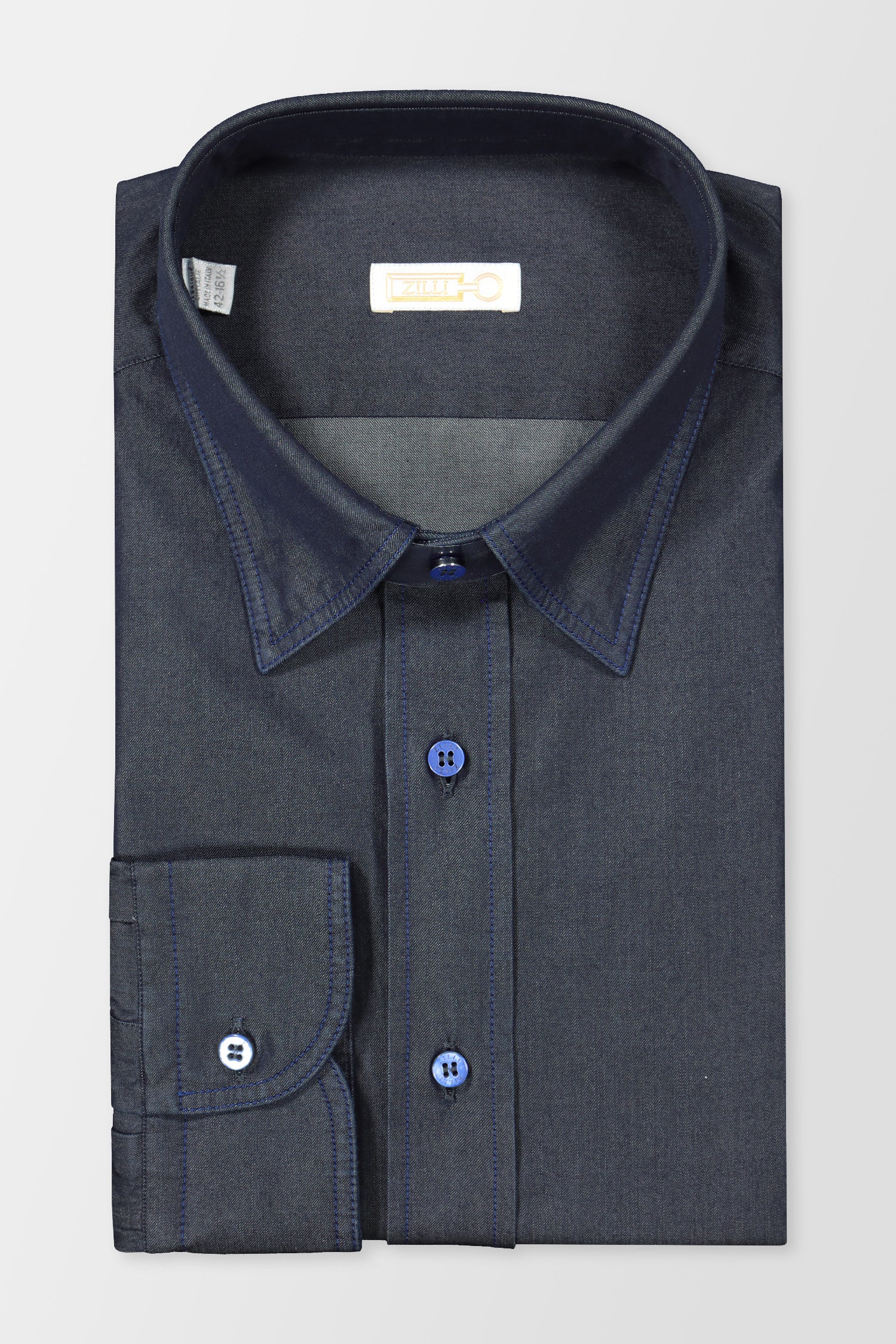 Zilli Blue Classic Shirt