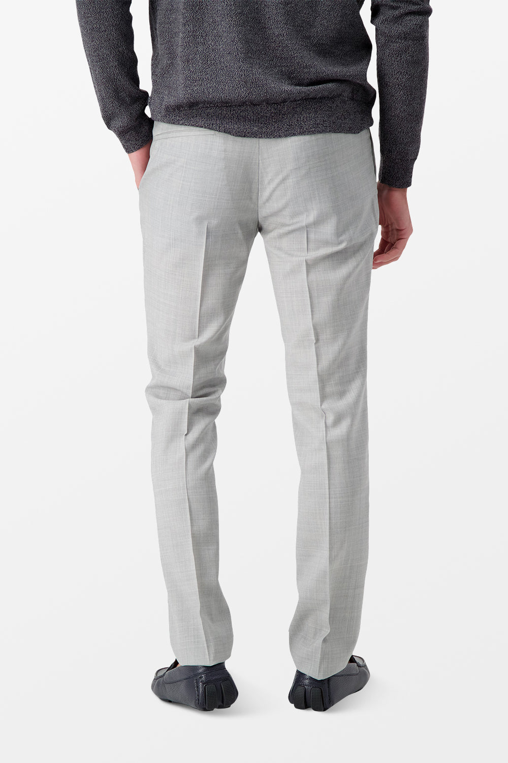 Incotex Light Grey Classic Trousers