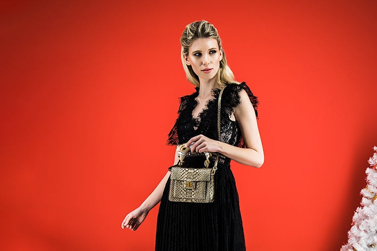 Create beautiful and provocative Christmas season  looks with clothes and accessories from Original Luxury online store