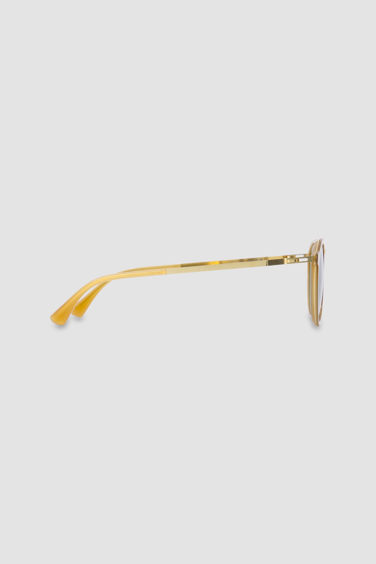 Mykita Brown Round-Frame Sunglasses