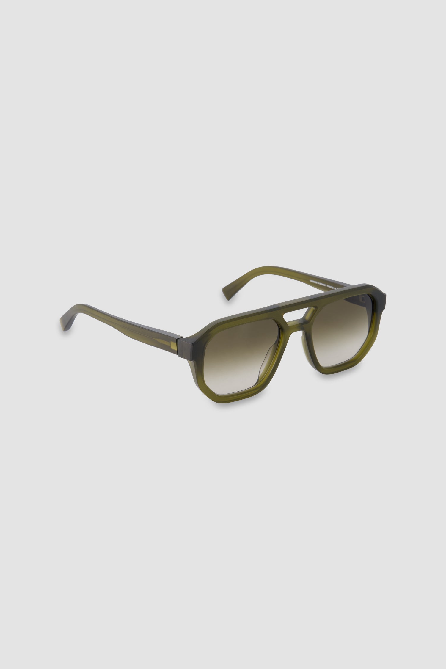 Mykita Brown Amare Chilled Ra Peridot Rawbrown Gradient Sunglasses
