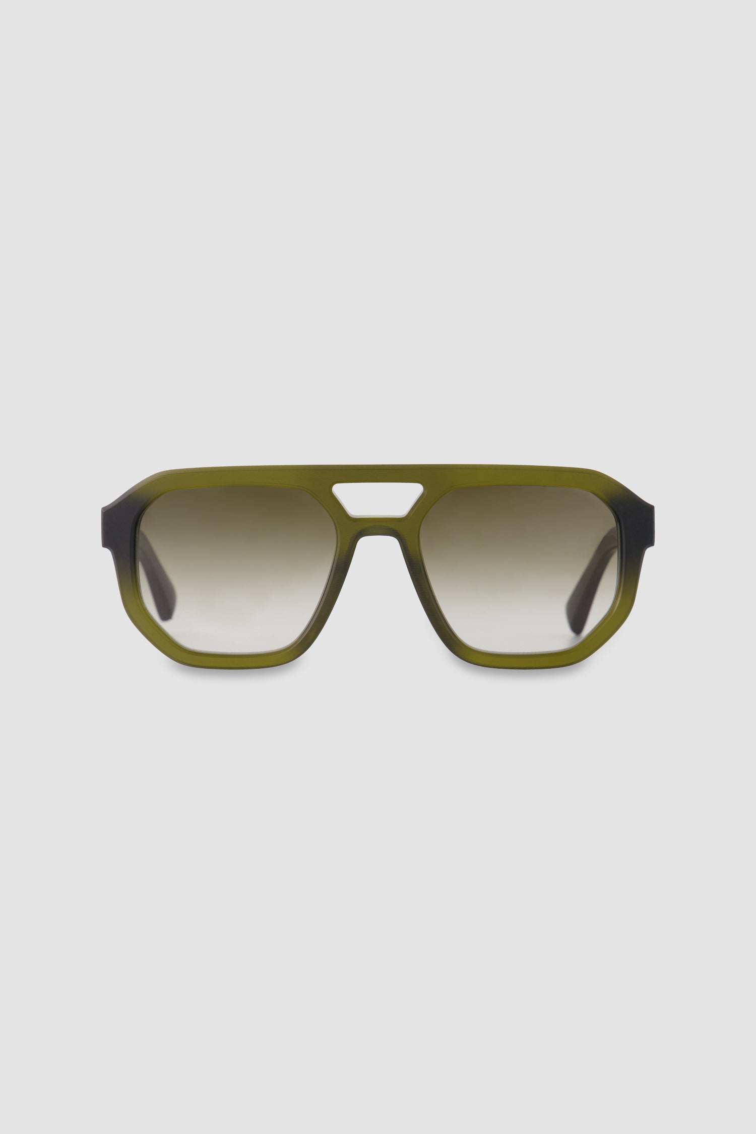 Mykita Brown Amare Chilled Ra Peridot Rawbrown Gradient Sunglasses