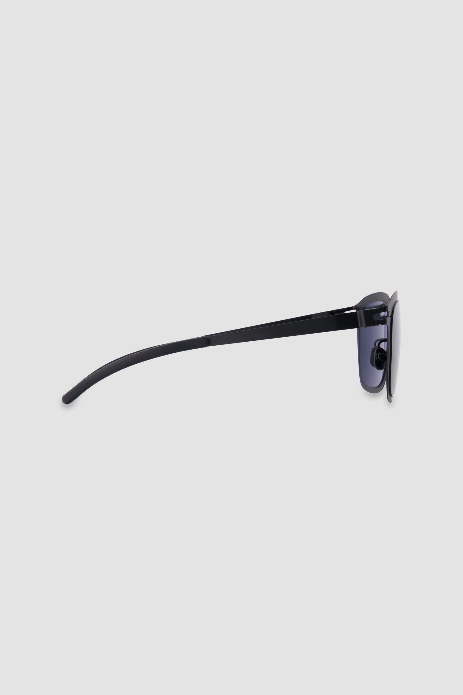 Mykita Black/Dark Grey Avery Solid Sunglasses