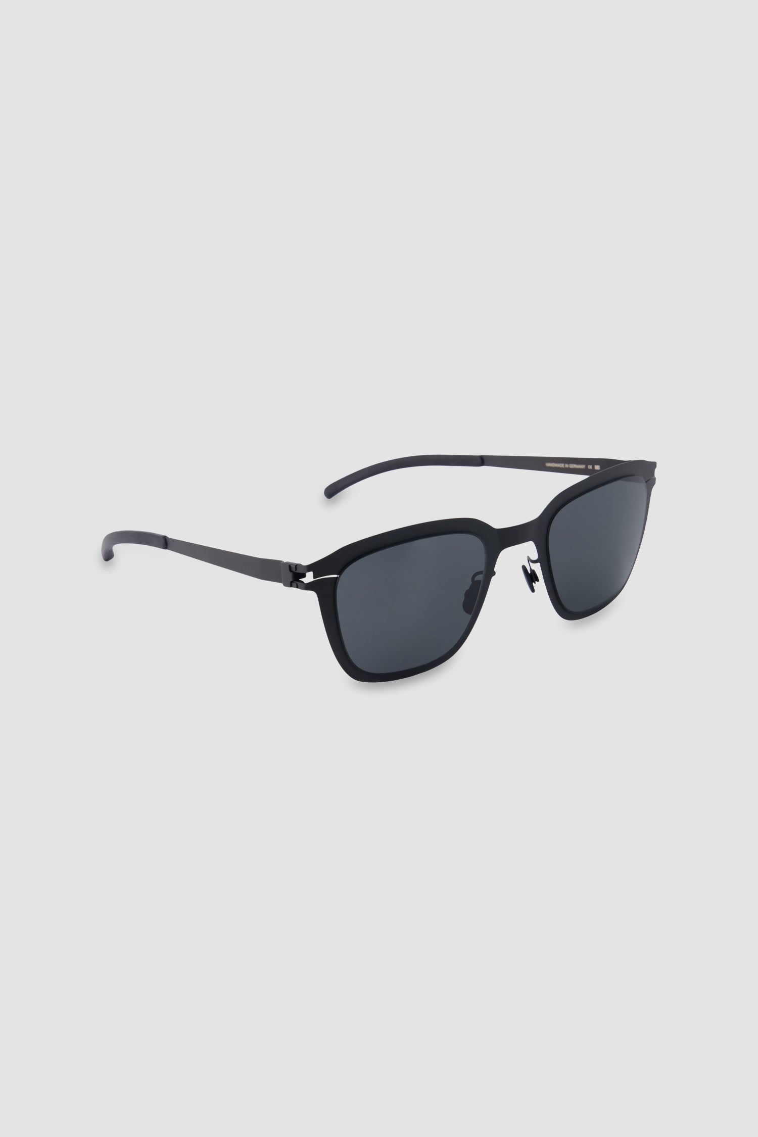 Mykita Black/Dark Grey Avery Solid Sunglasses